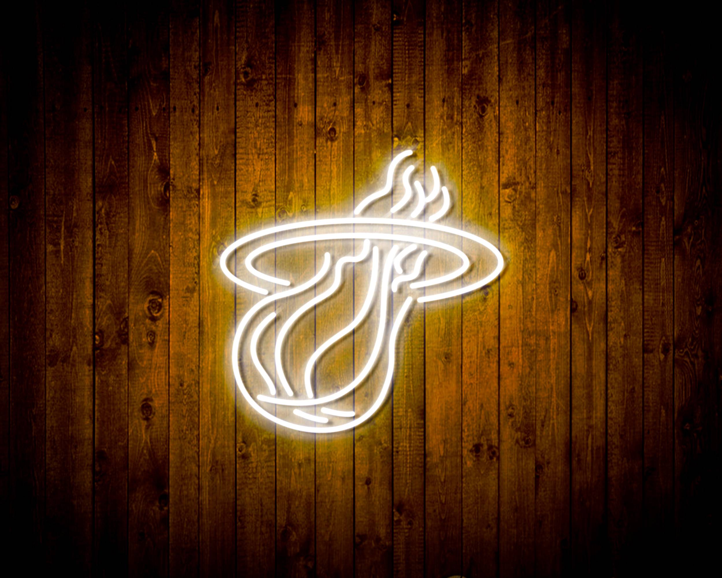 Miami Heat Handmade LED Neon Light Sign