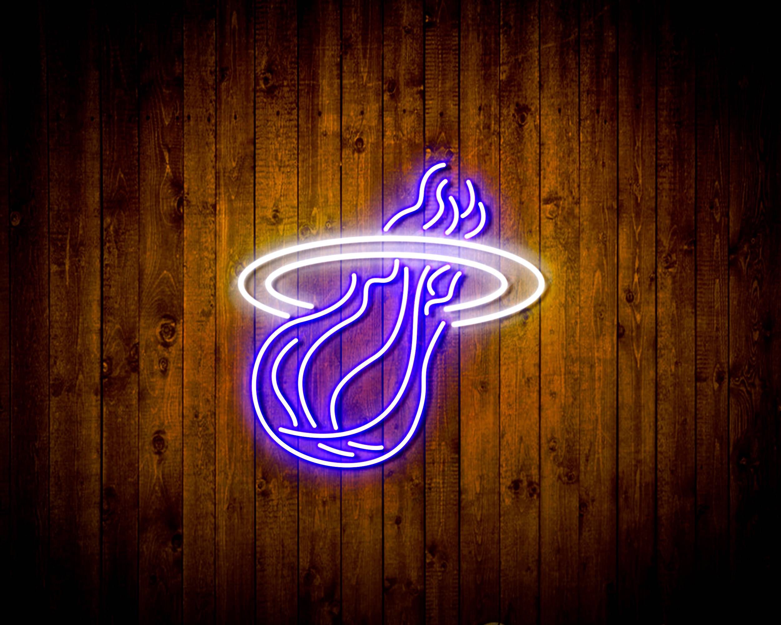 Miami Heat Handmade LED Neon Light Sign