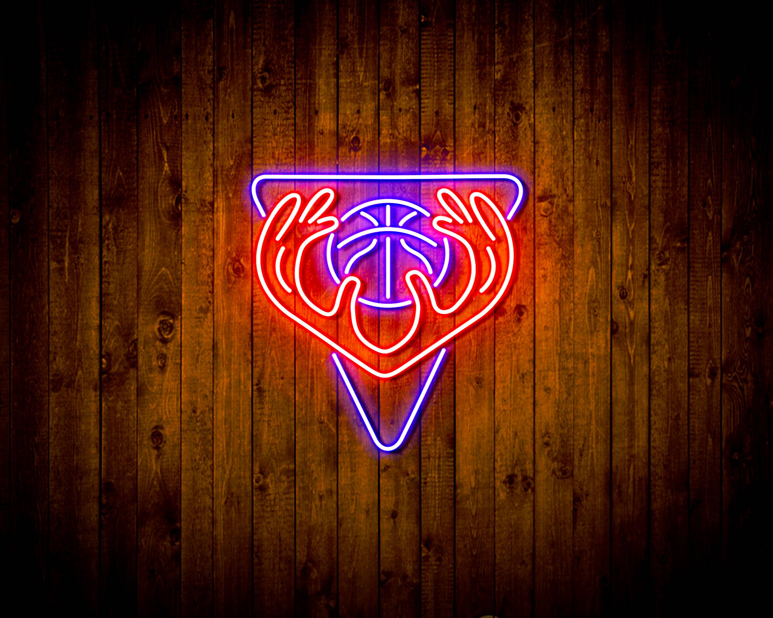 NBA Milwaukee Bucks Logo Handmade LED Neon Light Sign