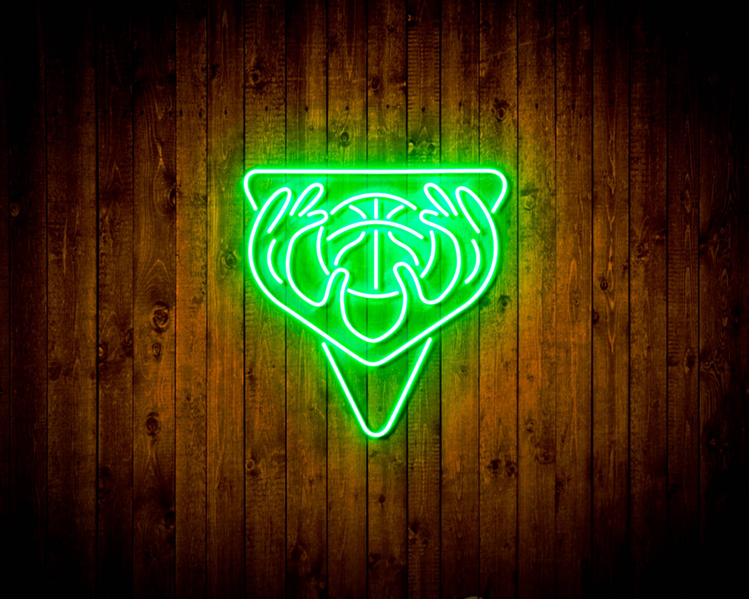 NBA Milwaukee Bucks Logo Handmade LED Neon Light Sign