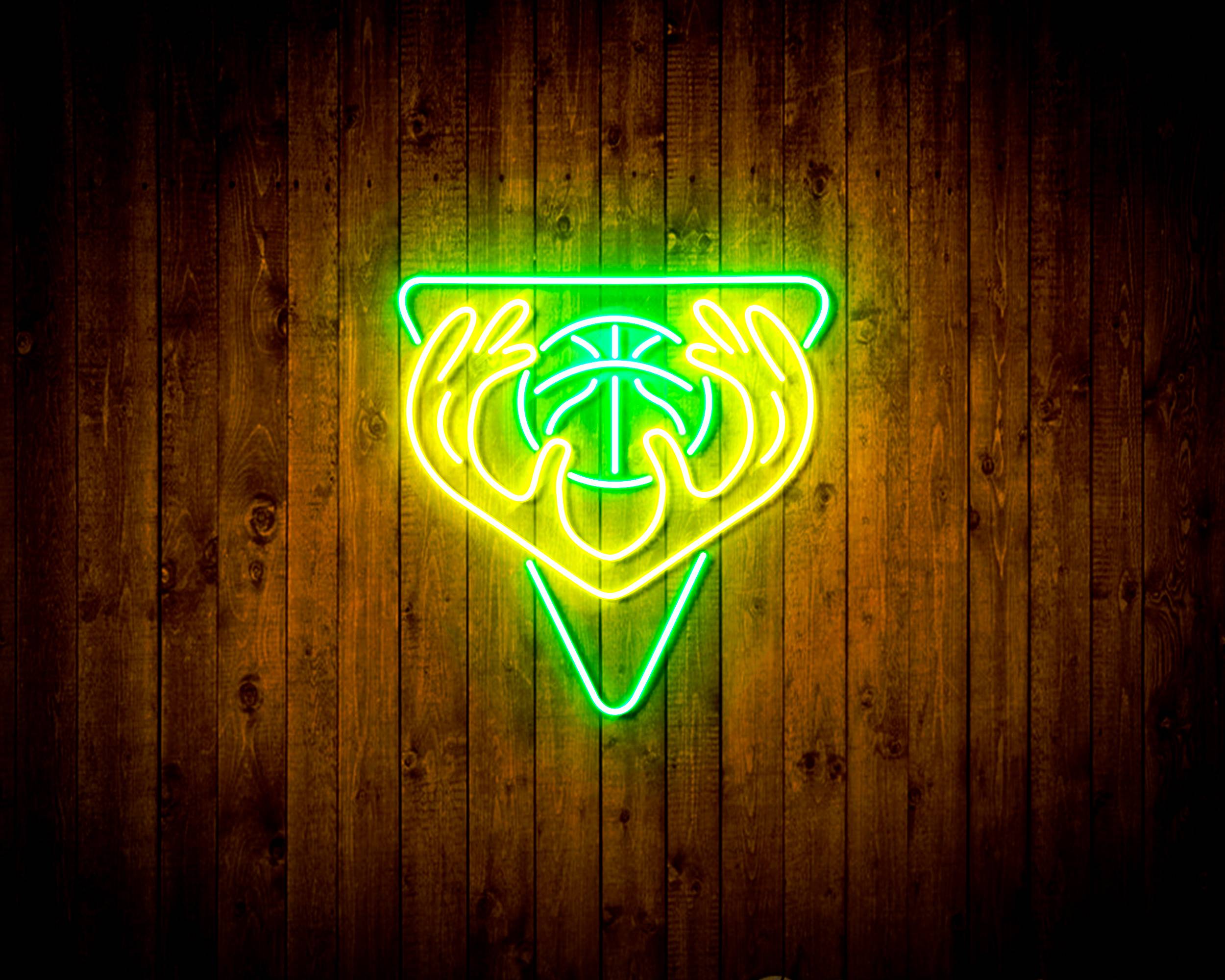 NBA Milwaukee Bucks Logo Handmade LED Neon Light Sign