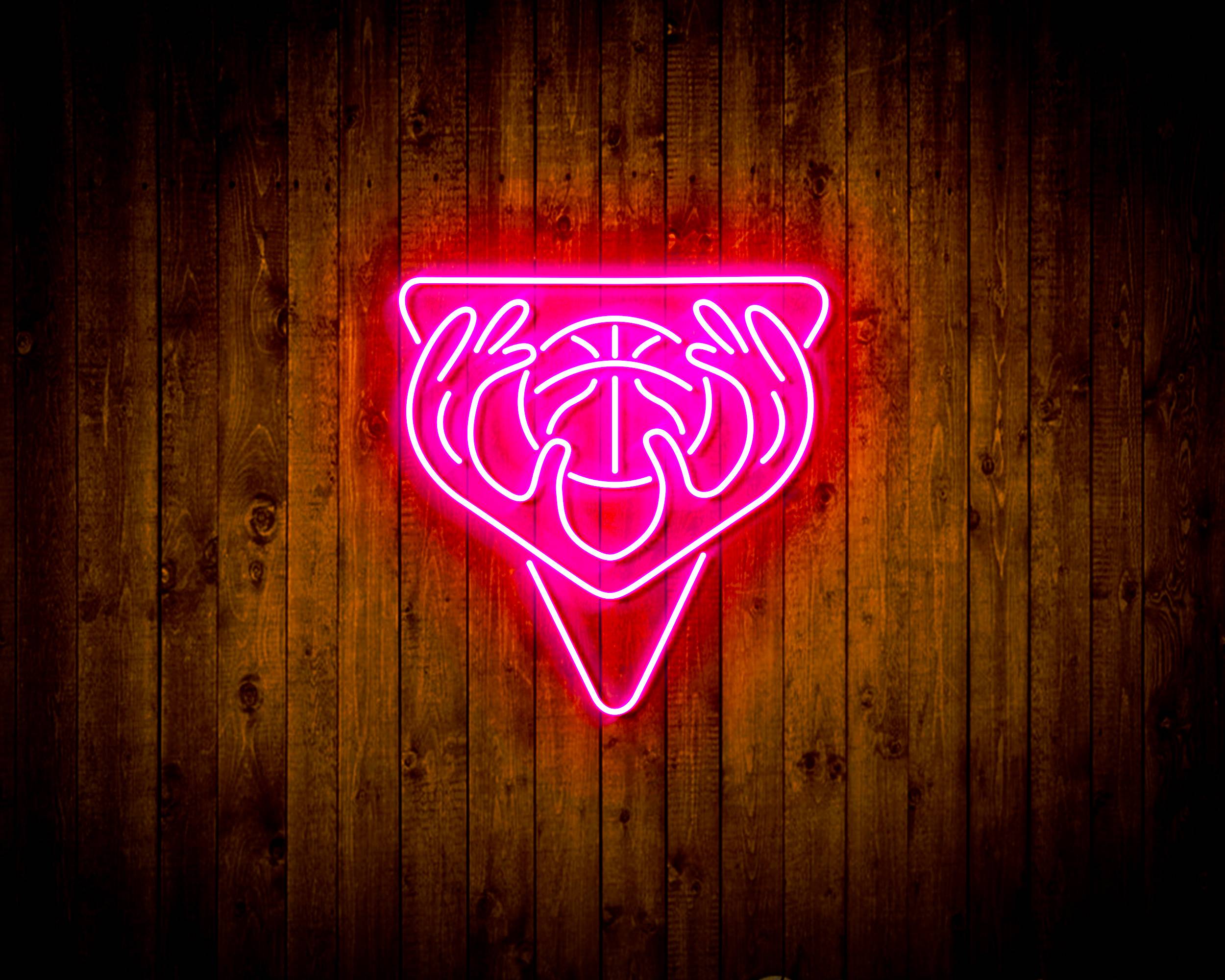 NBA Milwaukee Bucks Logo Handmade LED Neon Light Sign