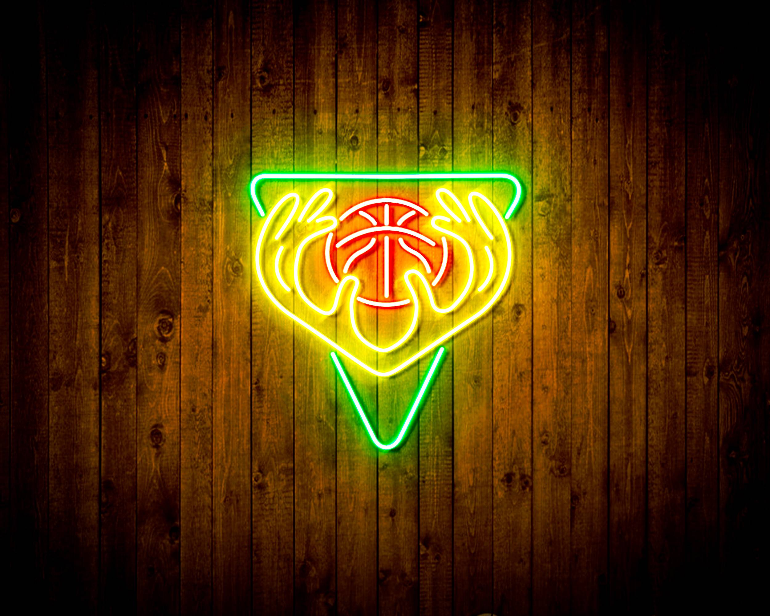 NBA Milwaukee Bucks Logo Handmade LED Neon Light Sign