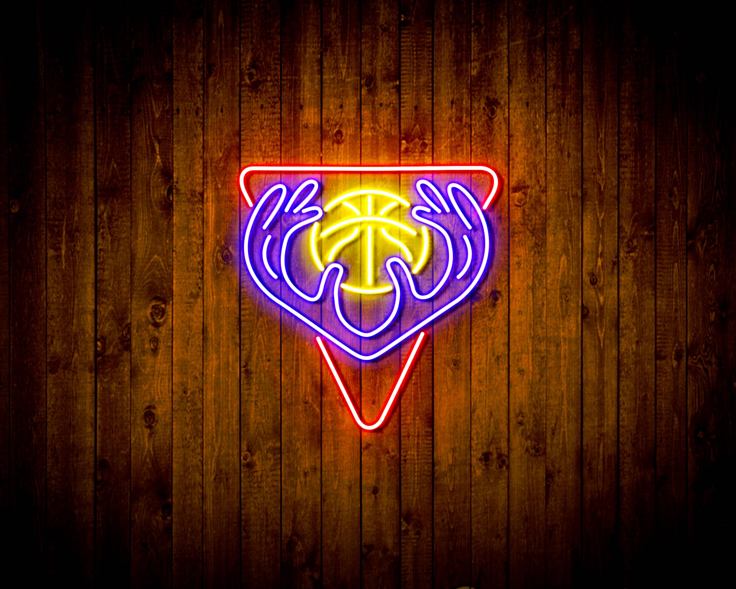 NBA Milwaukee Bucks Logo Handmade LED Neon Light Sign