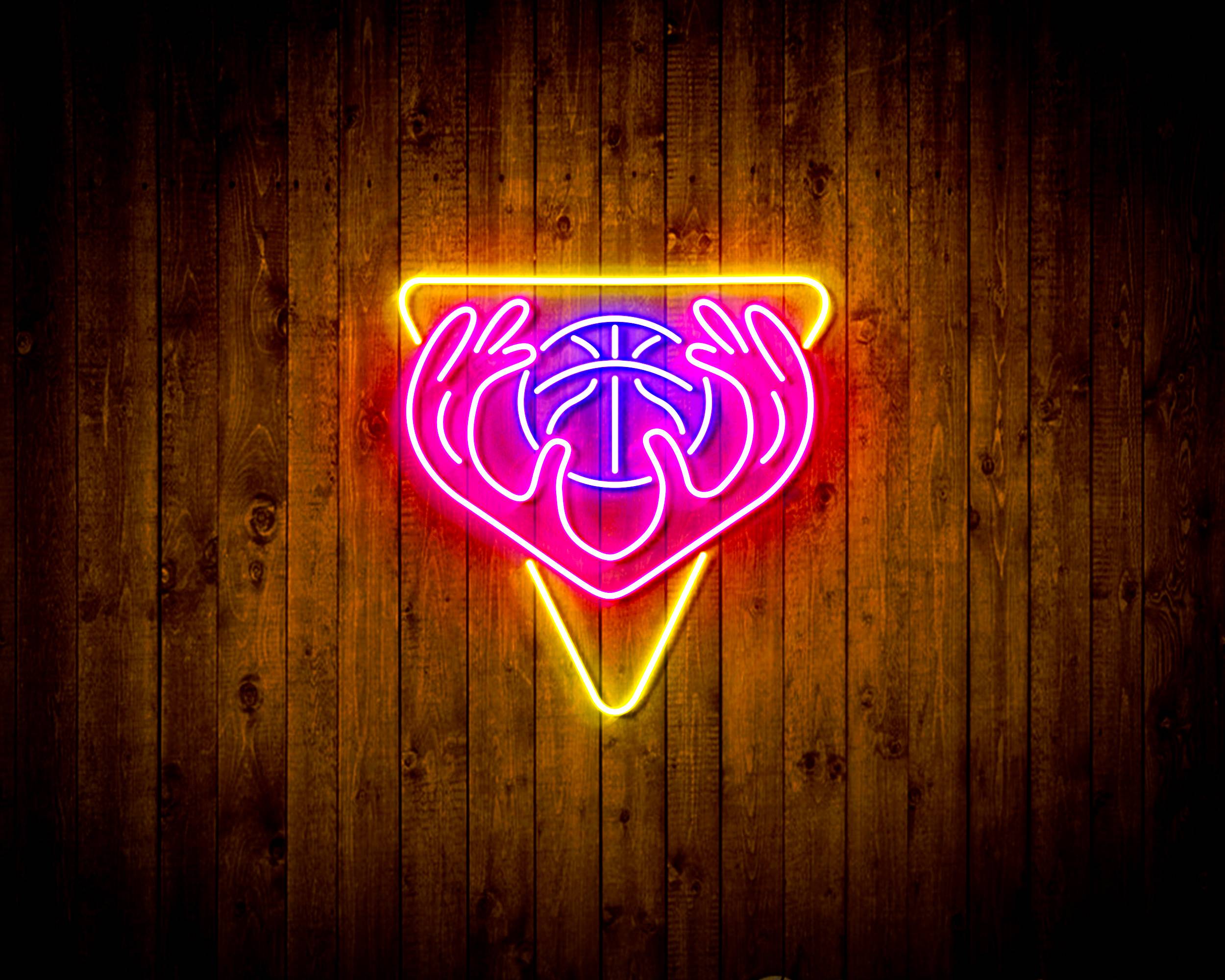 NBA Milwaukee Bucks Logo Handmade LED Neon Light Sign