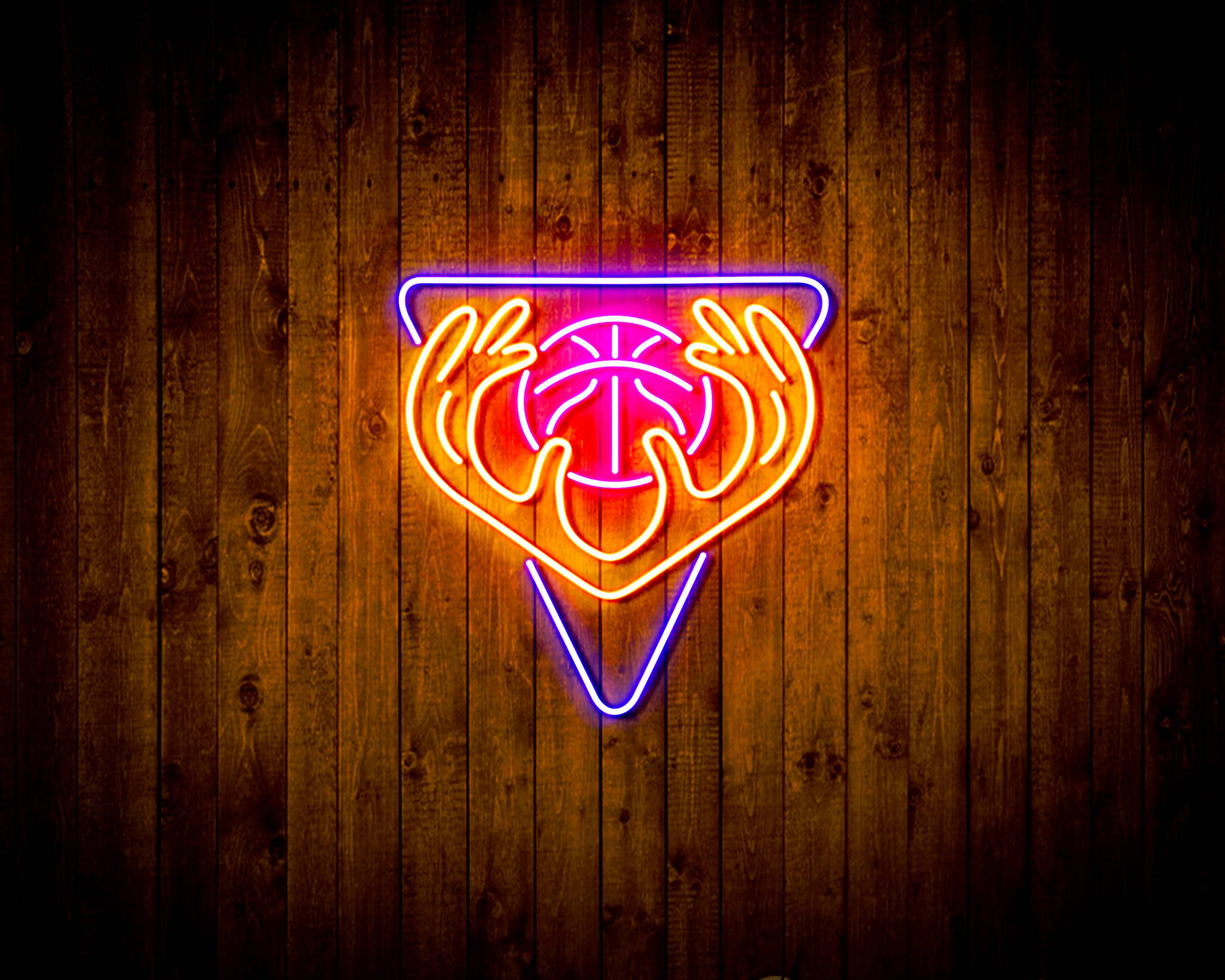 NBA Milwaukee Bucks Logo Handmade LED Neon Light Sign