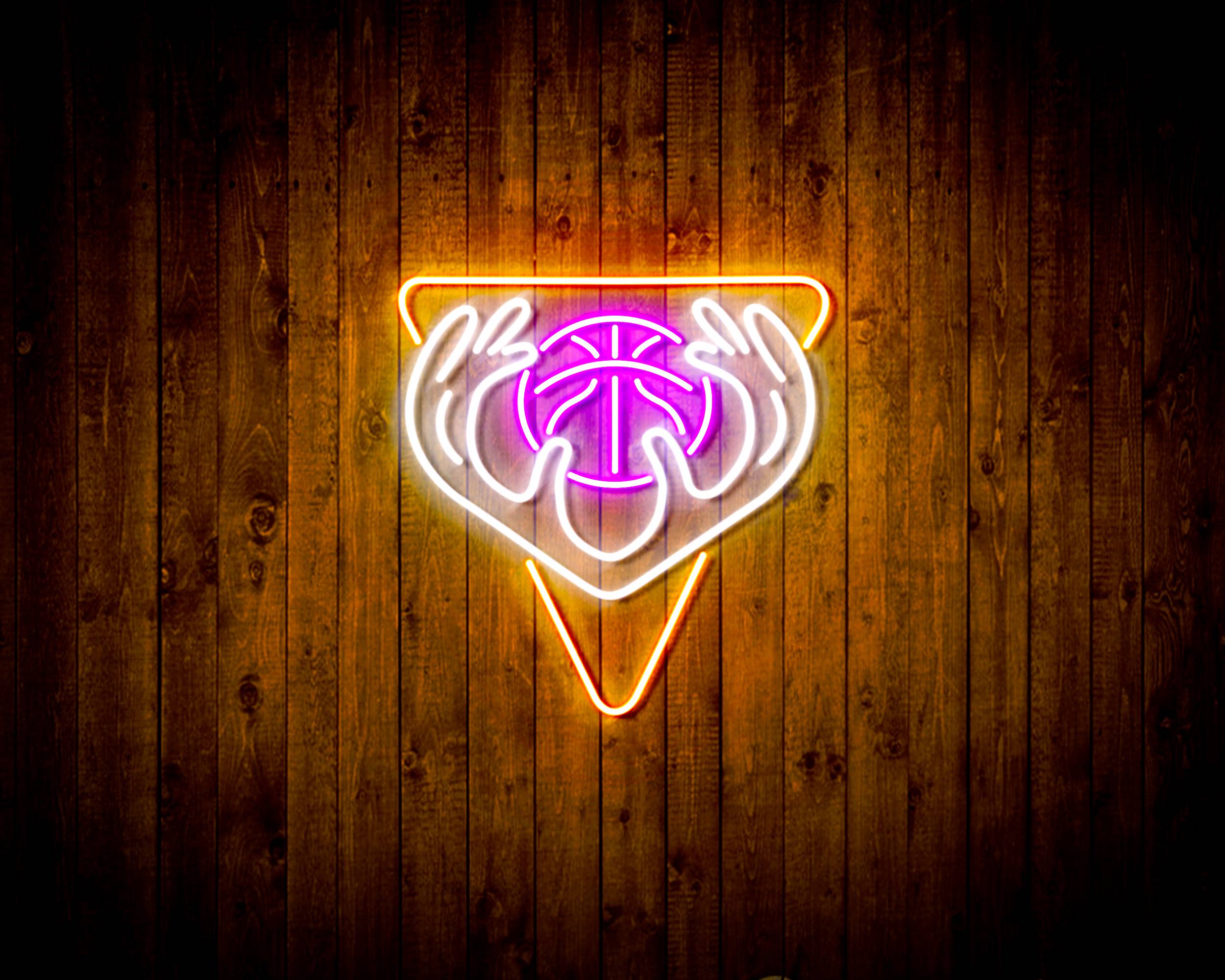 NBA Milwaukee Bucks Logo Handmade LED Neon Light Sign