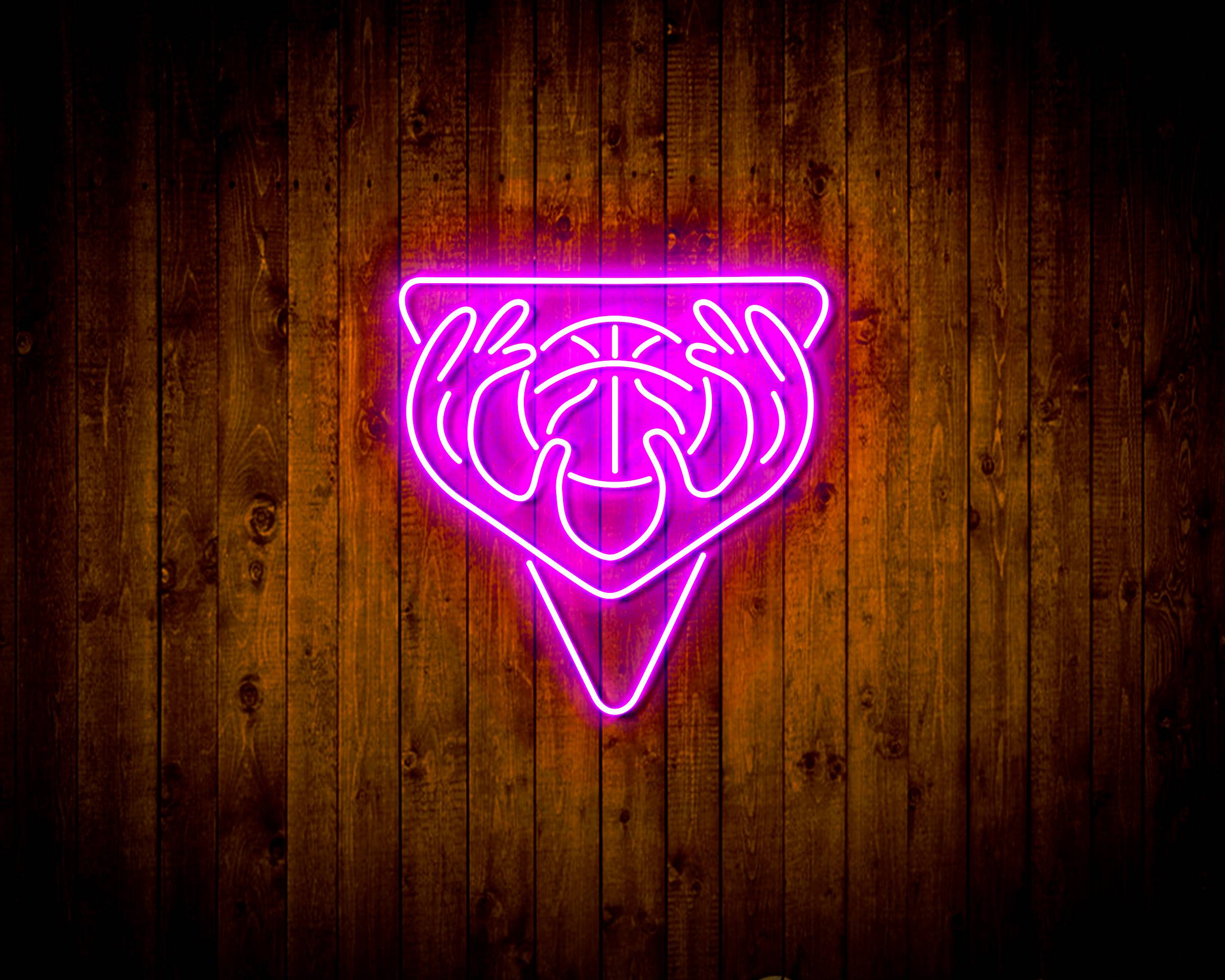 NBA Milwaukee Bucks Logo Handmade LED Neon Light Sign