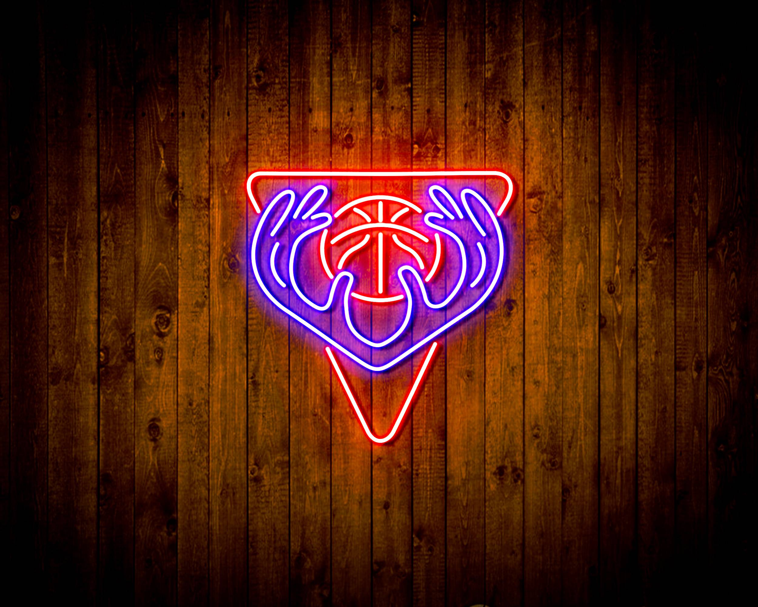 NBA Milwaukee Bucks Logo Handmade LED Neon Light Sign