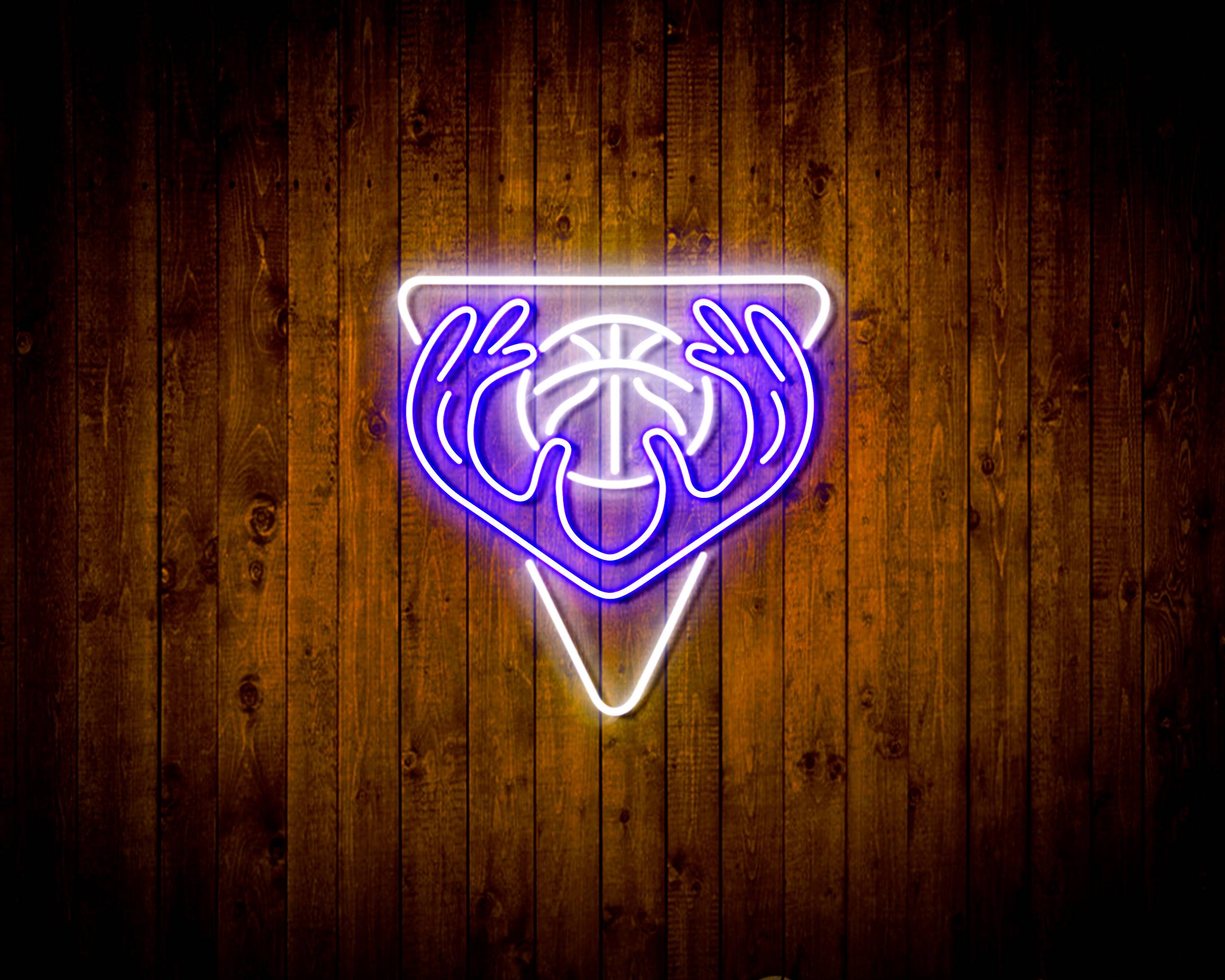 NBA Milwaukee Bucks Logo Handmade LED Neon Light Sign