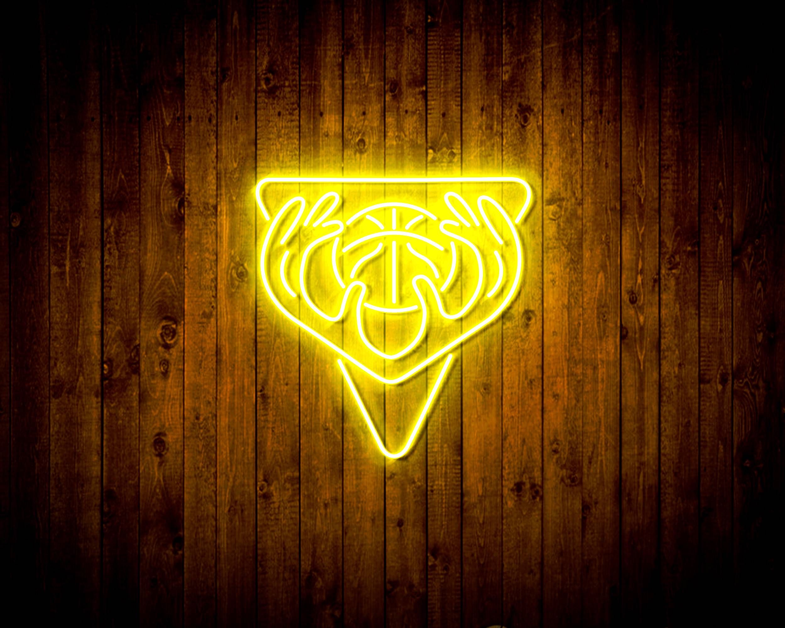 NBA Milwaukee Bucks Logo Handmade LED Neon Light Sign