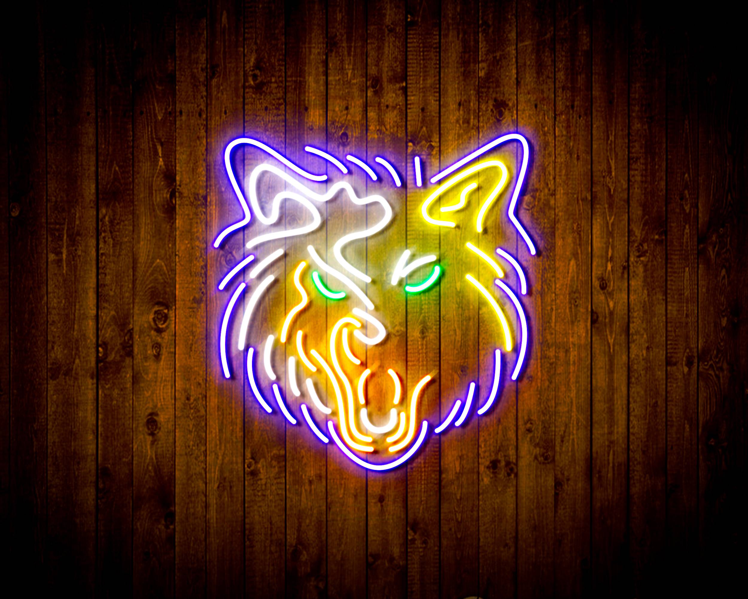 NBA Minnesota Timberwolves Handmade LED Neon Light Sign