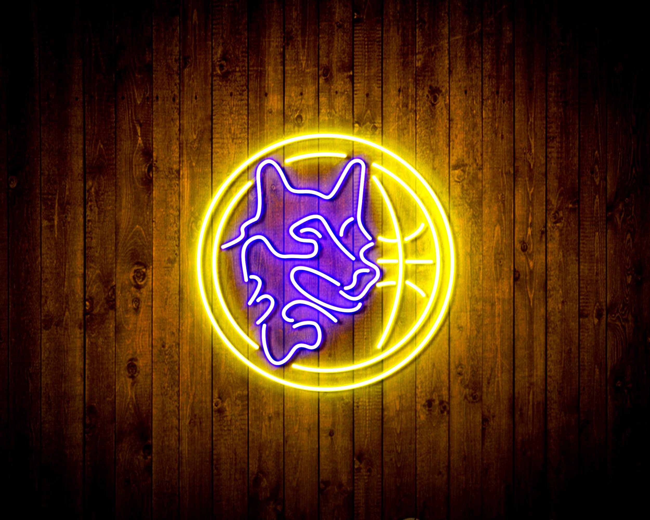 NBA Minnesota Timberwolves Handmade LED Neon Light Sign