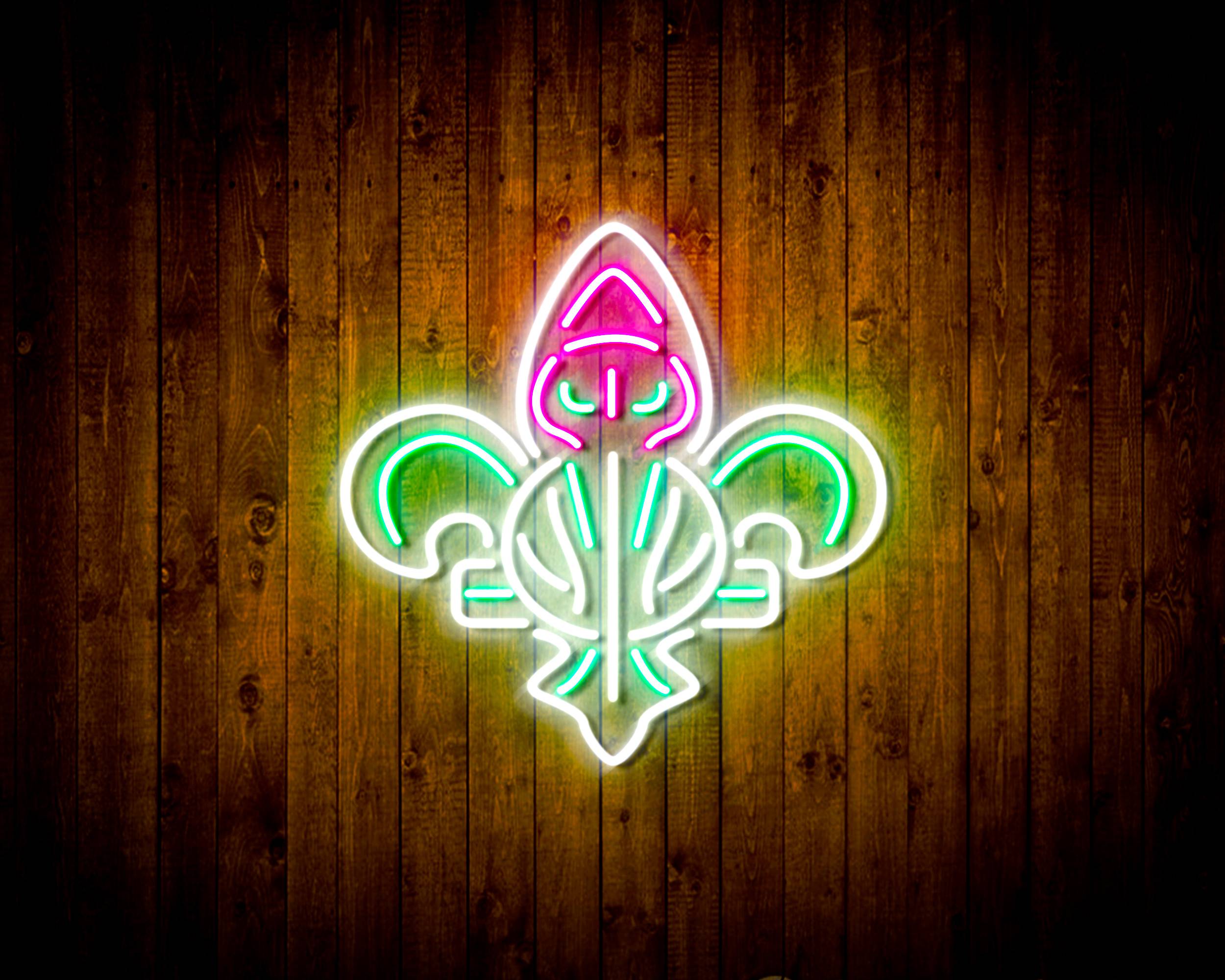 NBA New Orleans Pelicans Handmade LED Neon Light Sign