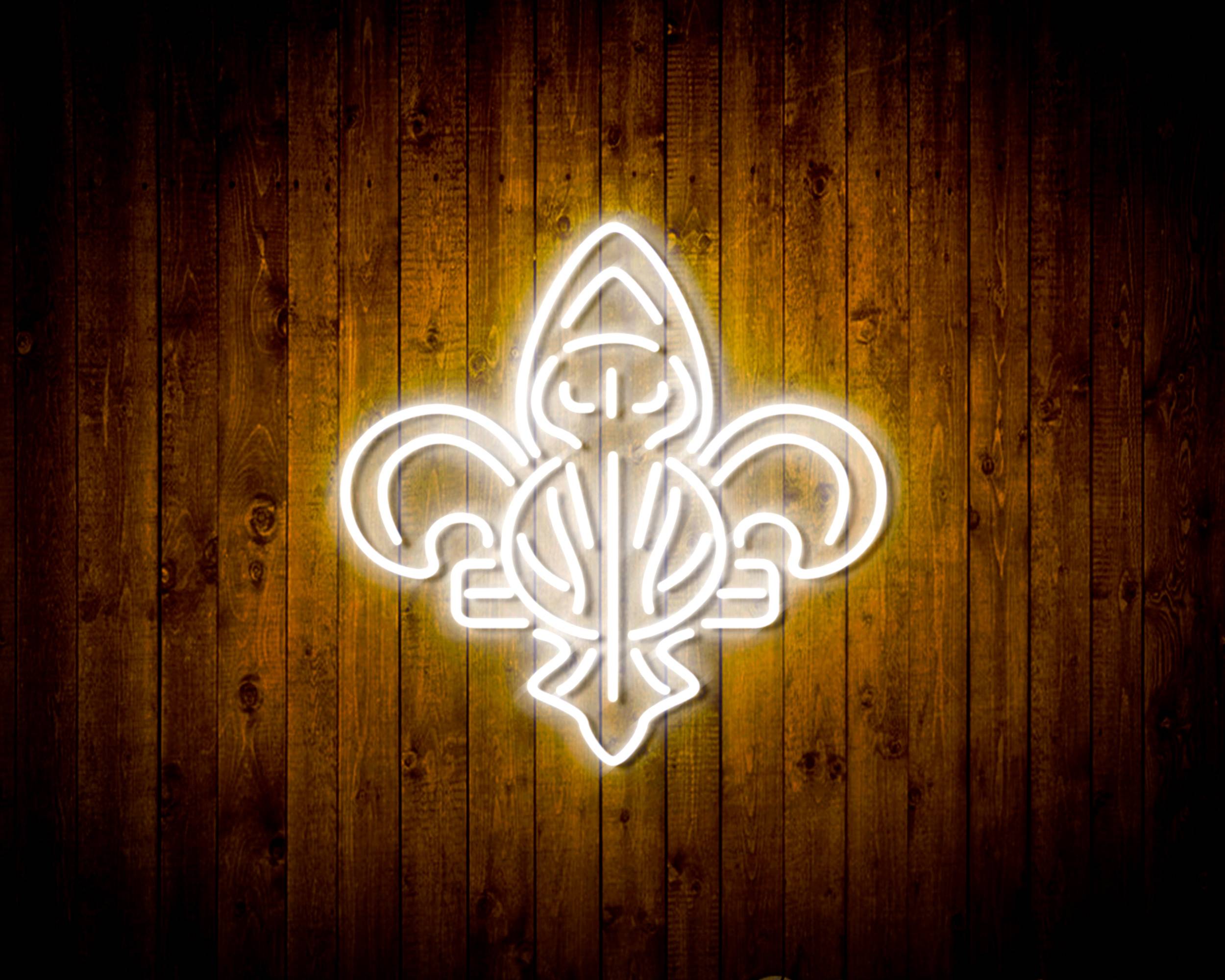 NBA New Orleans Pelicans Handmade LED Neon Light Sign