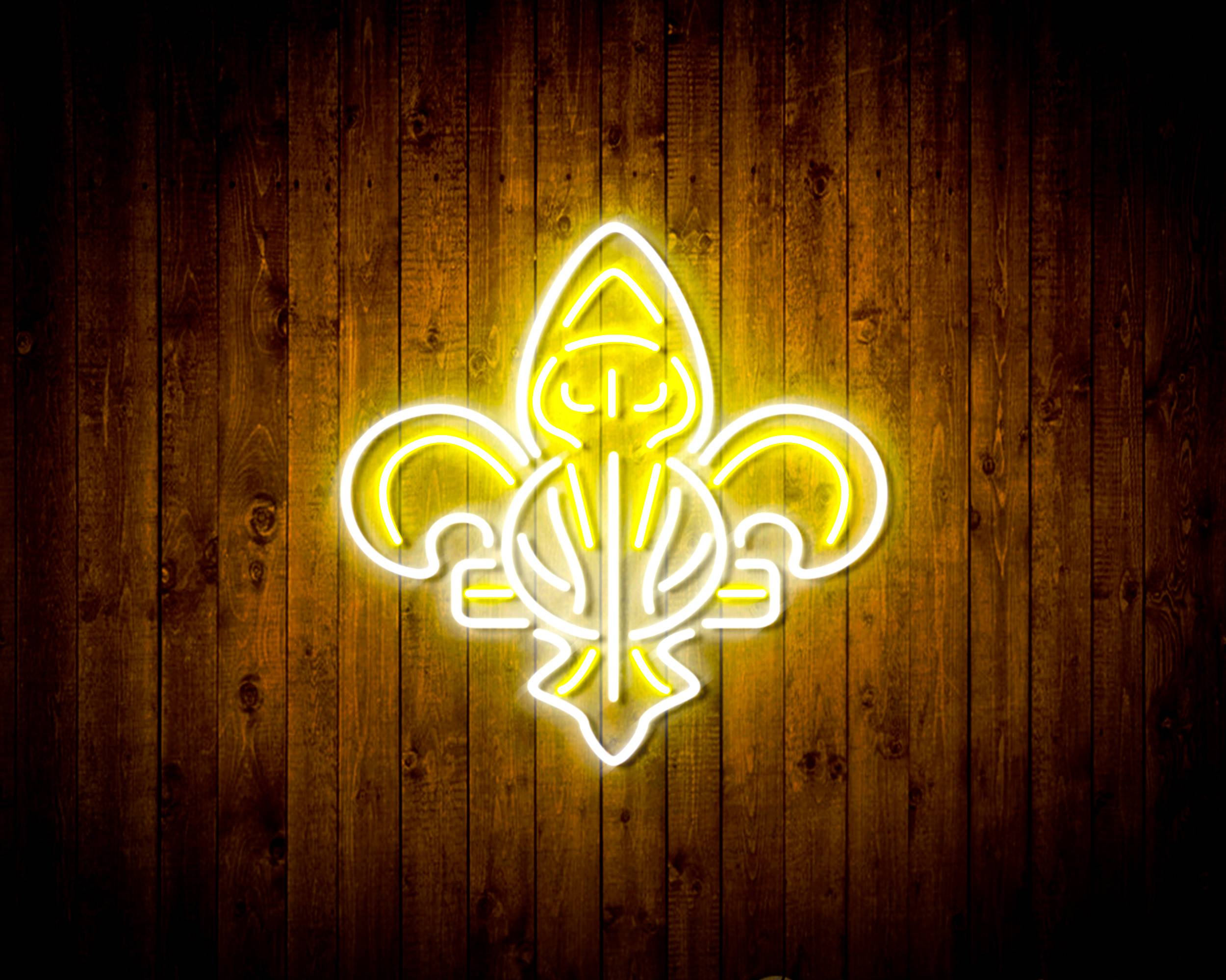 NBA New Orleans Pelicans Handmade LED Neon Light Sign