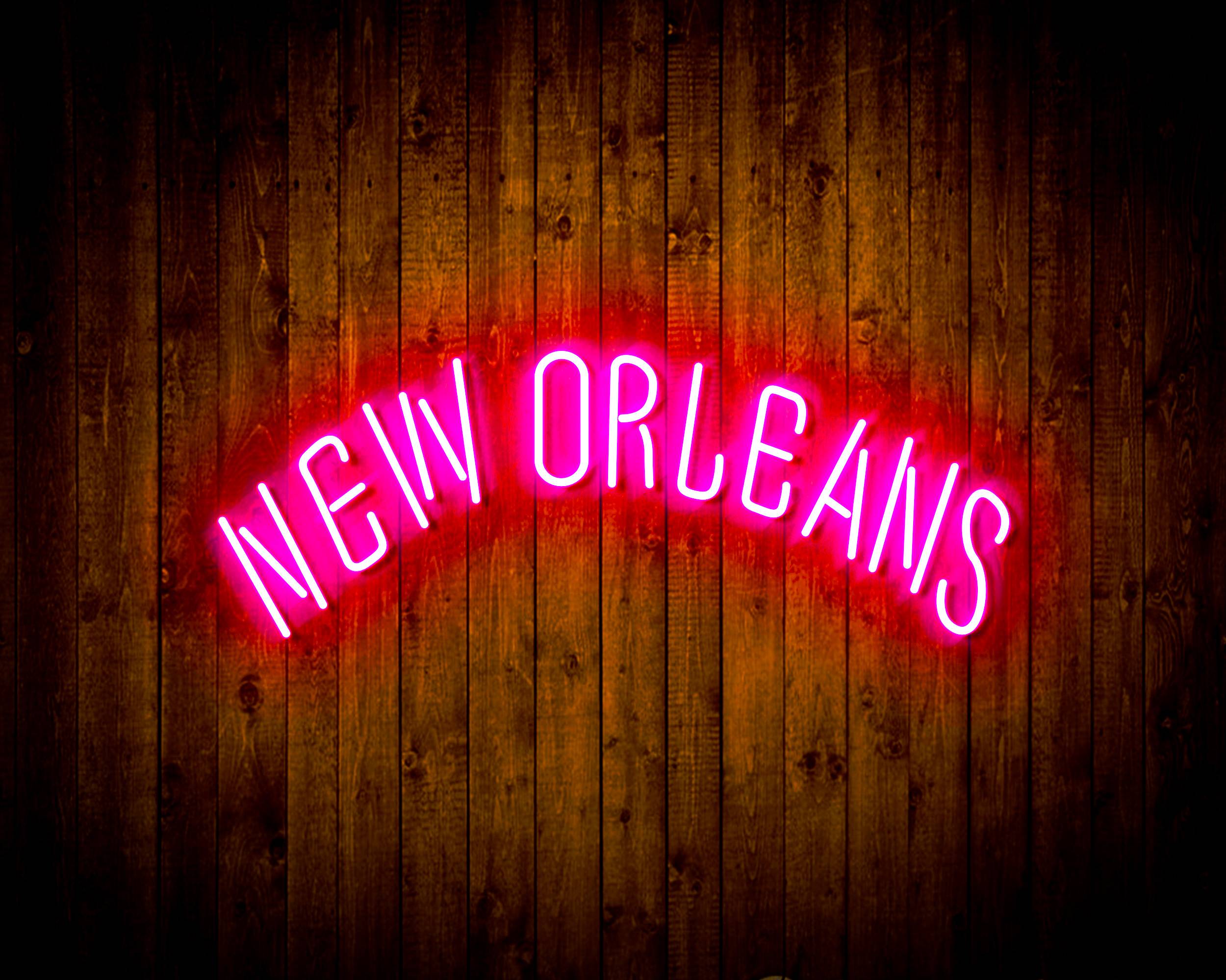 NBA New Orleans Pelicans Handmade LED Neon Light Sign