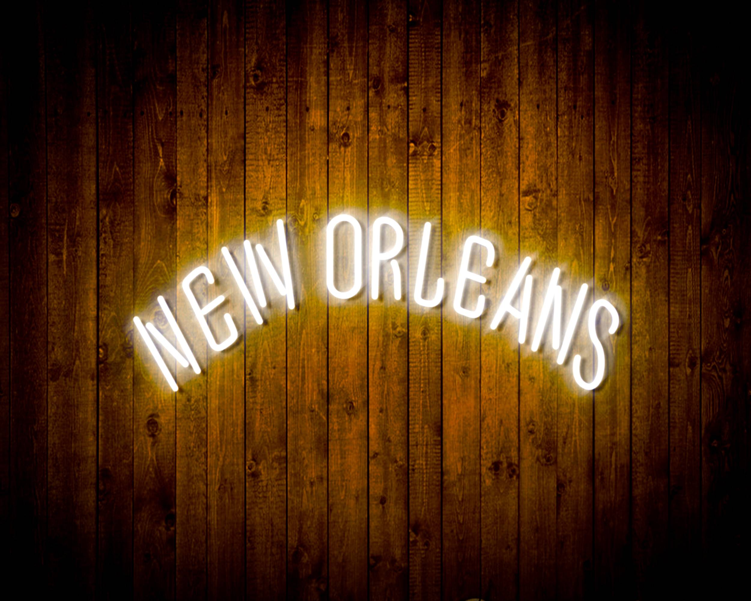 NBA New Orleans Pelicans Handmade LED Neon Light Sign