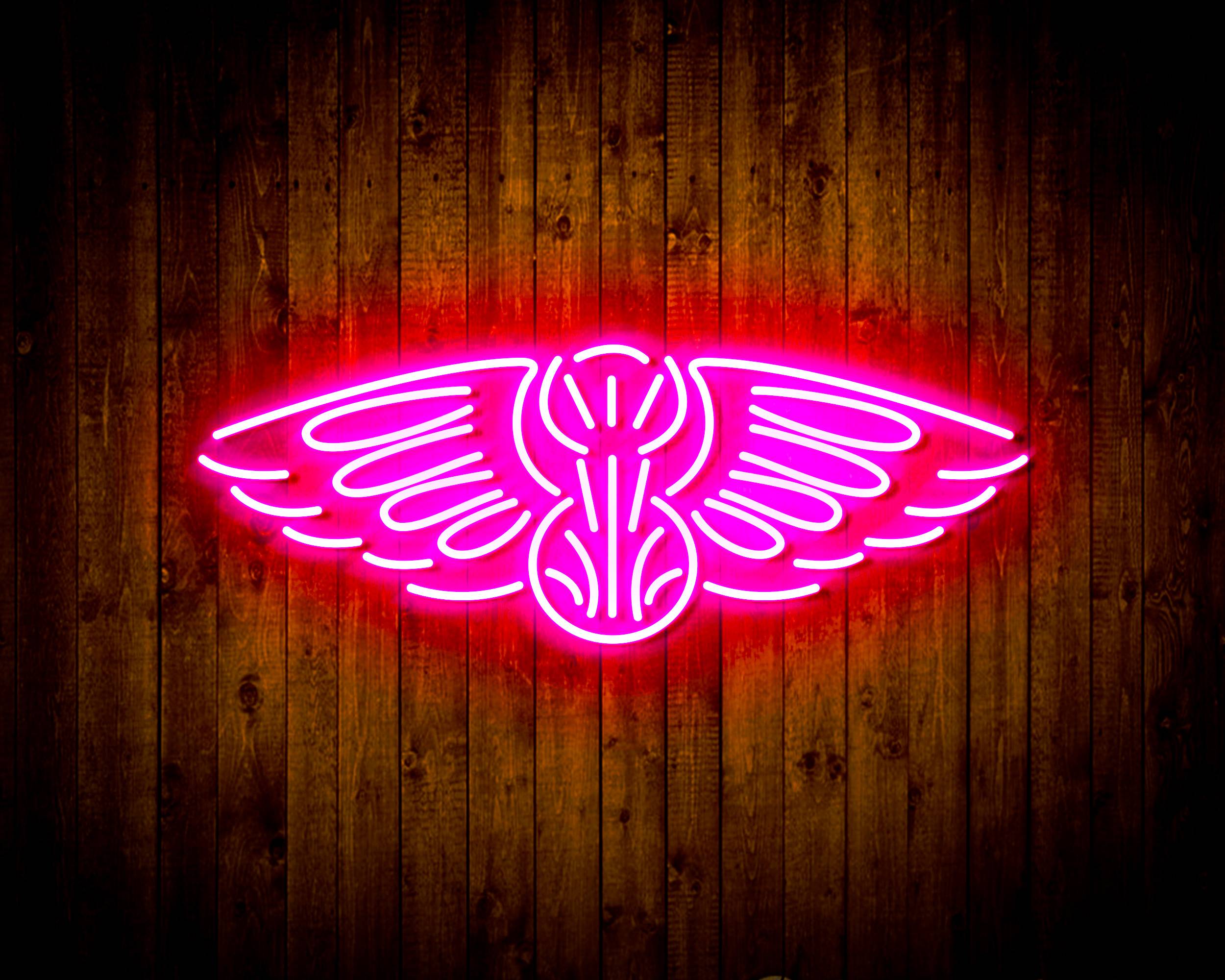 NBA New Orleans Pelicans Handmade LED Neon Light Sign