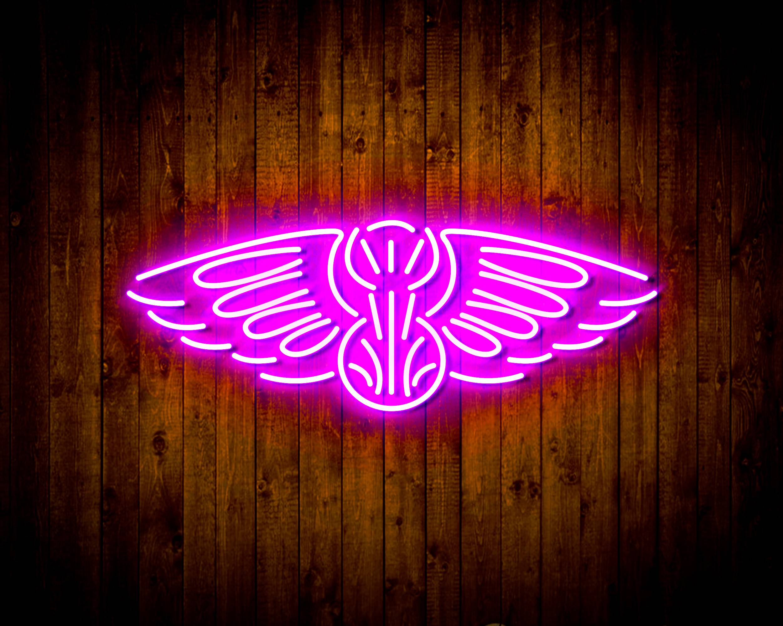 NBA New Orleans Pelicans Handmade LED Neon Light Sign