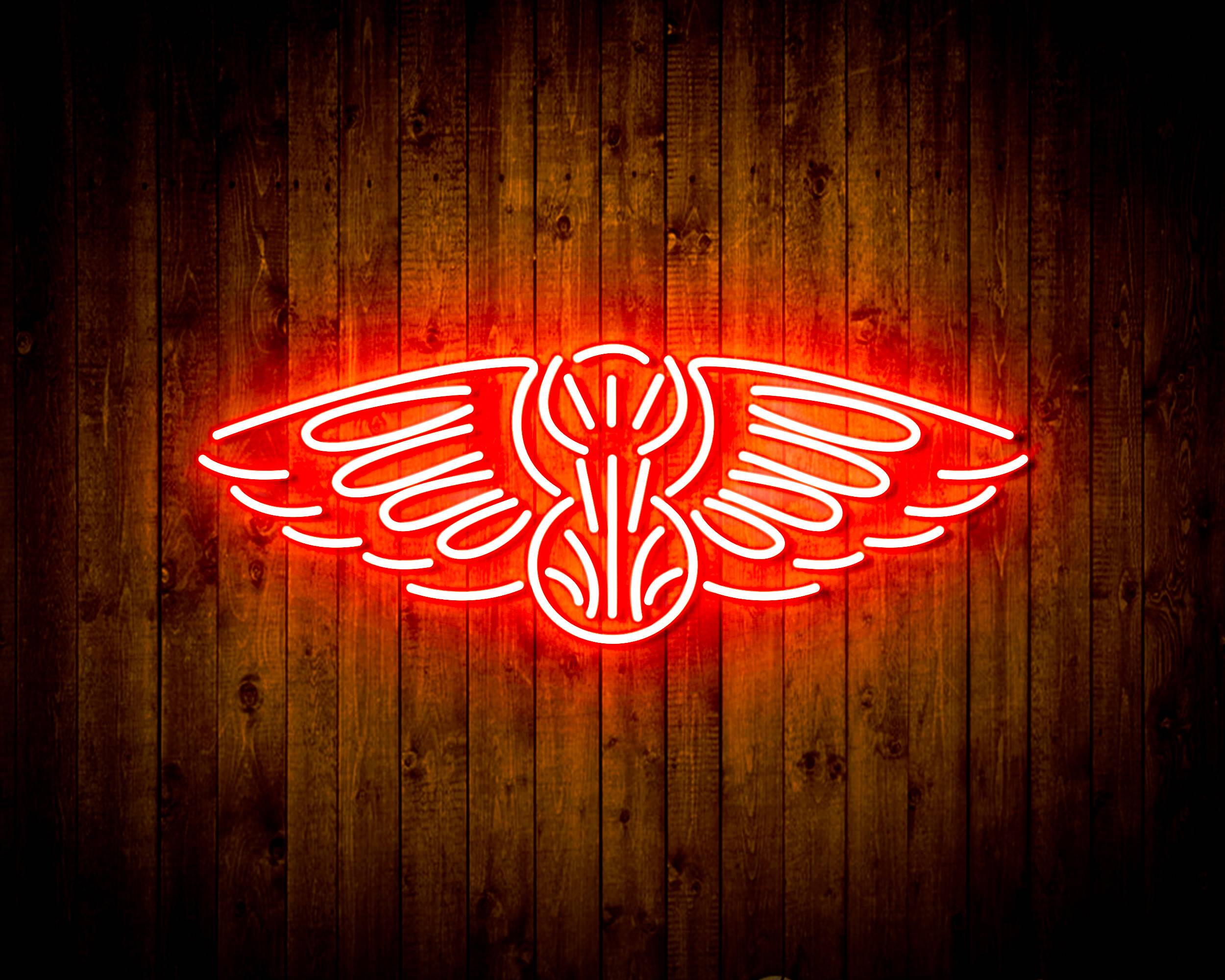 NBA New Orleans Pelicans Handmade LED Neon Light Sign