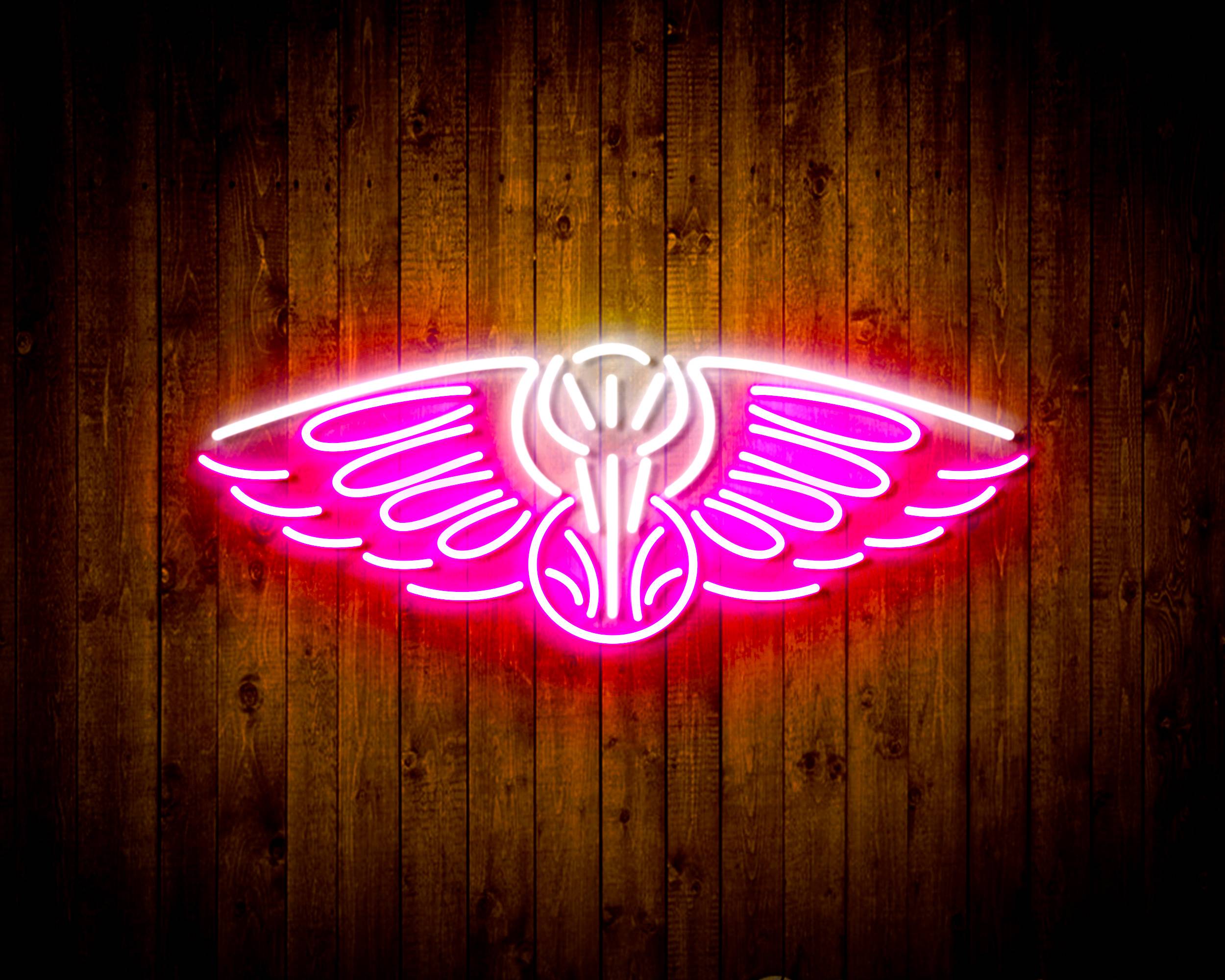 NBA New Orleans Pelicans Handmade LED Neon Light Sign