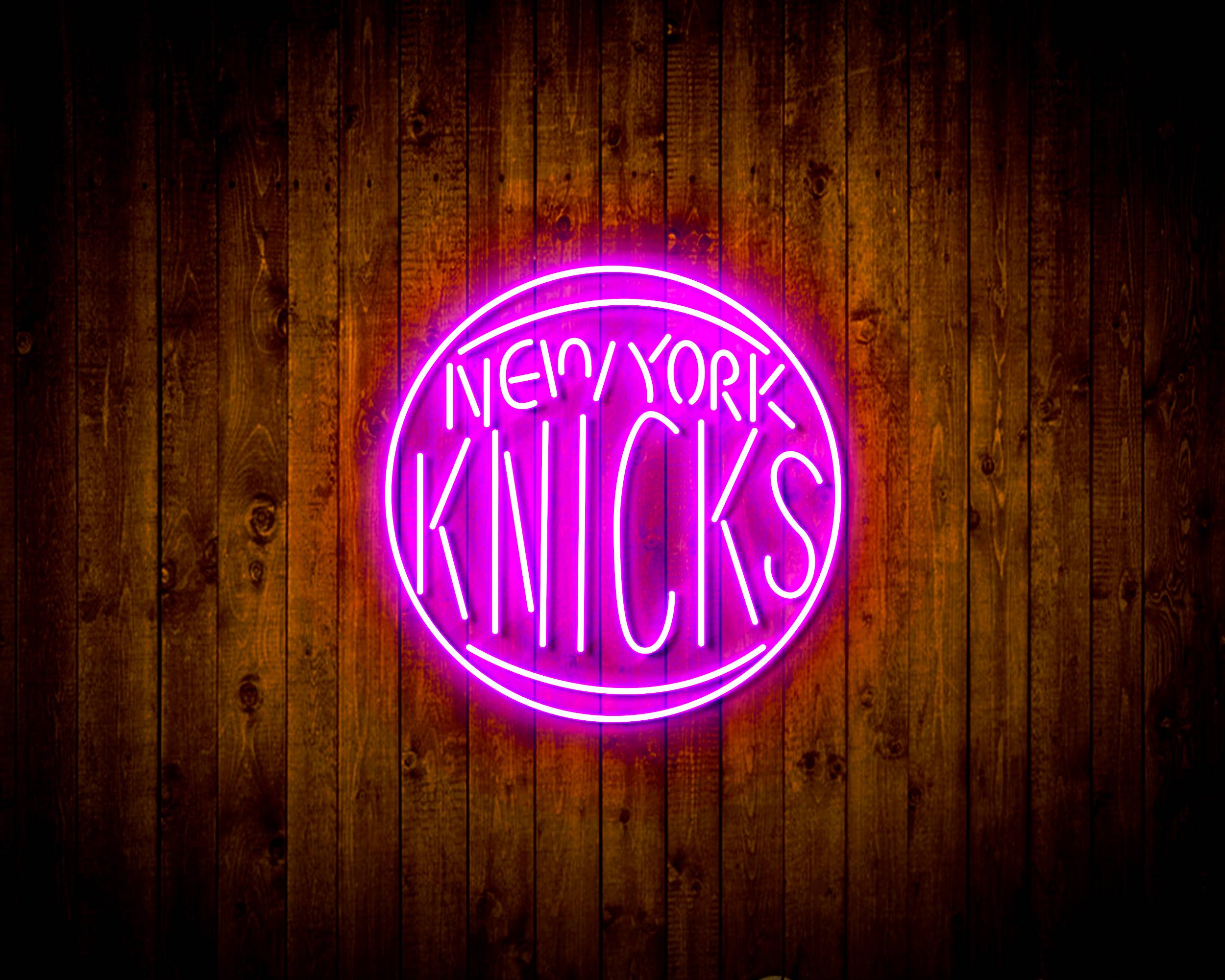 NBA New York Knicks Handmade LED Neon Light Sign