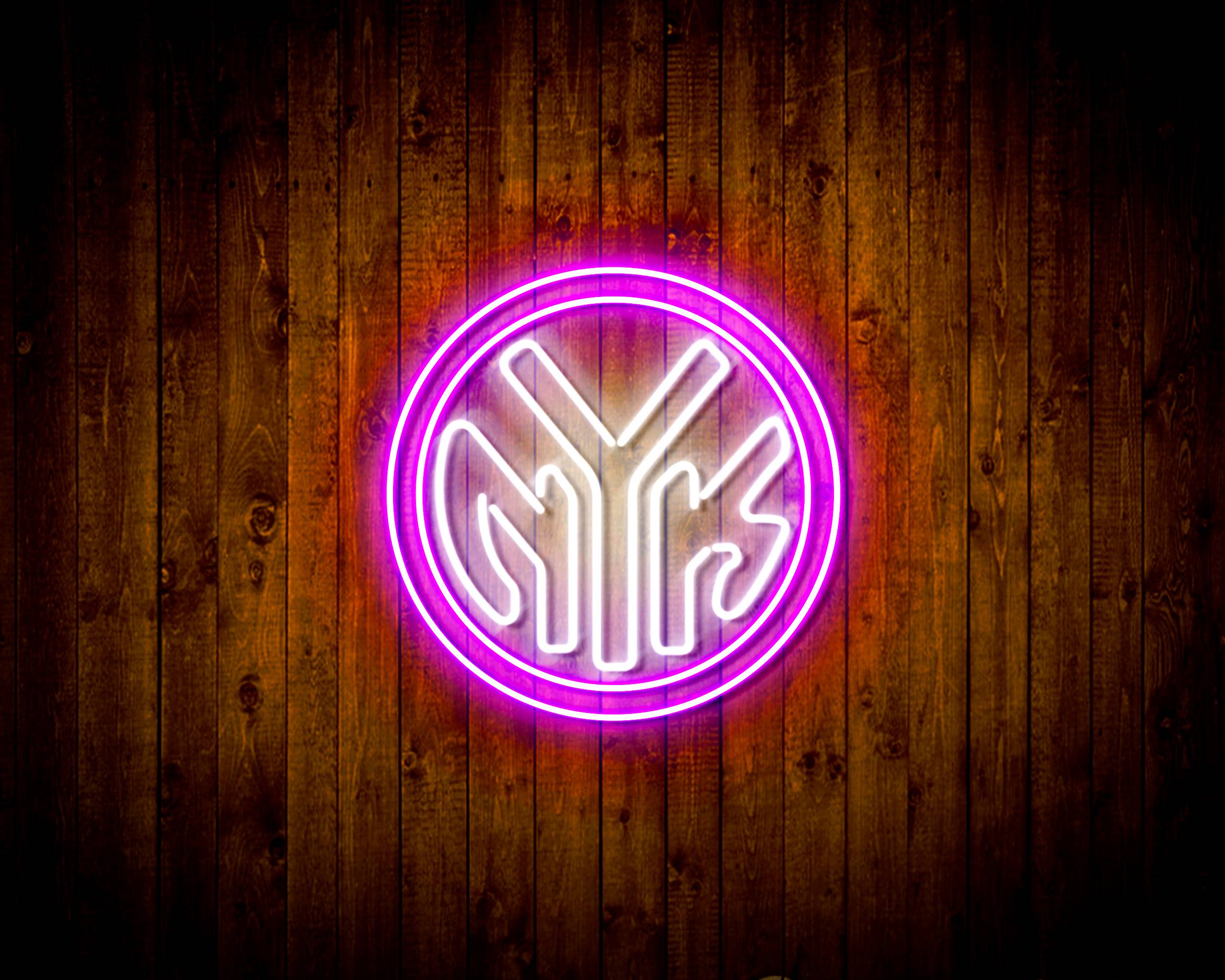 NBA New York Knicks Handmade LED Neon Light Sign