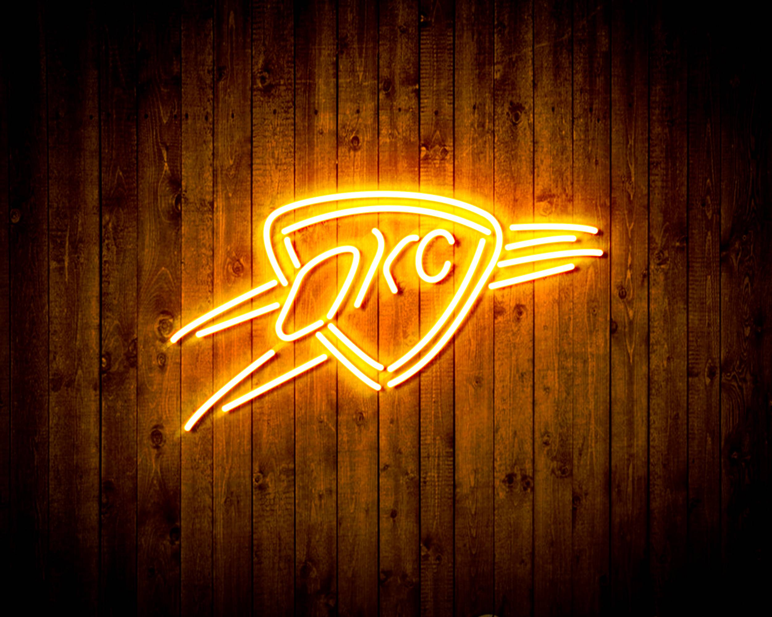 NBA Oklahoma City Thunder Handmade LED Neon Light Sign