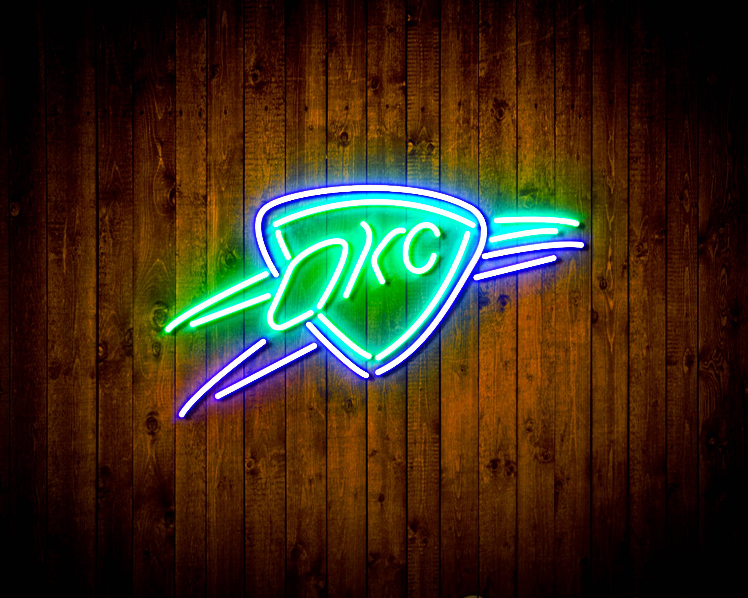 NBA Oklahoma City Thunder Handmade LED Neon Light Sign