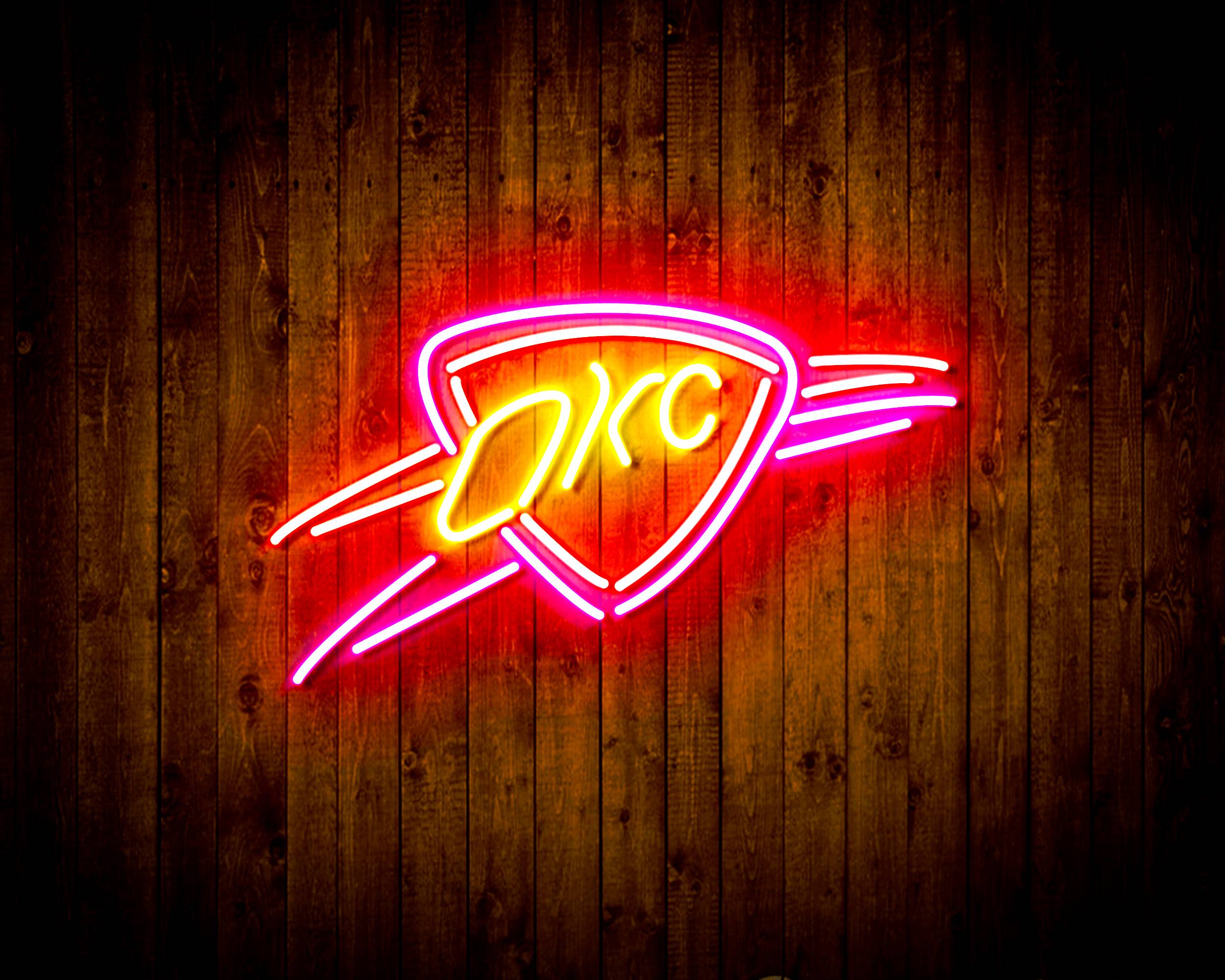 NBA Oklahoma City Thunder Handmade LED Neon Light Sign