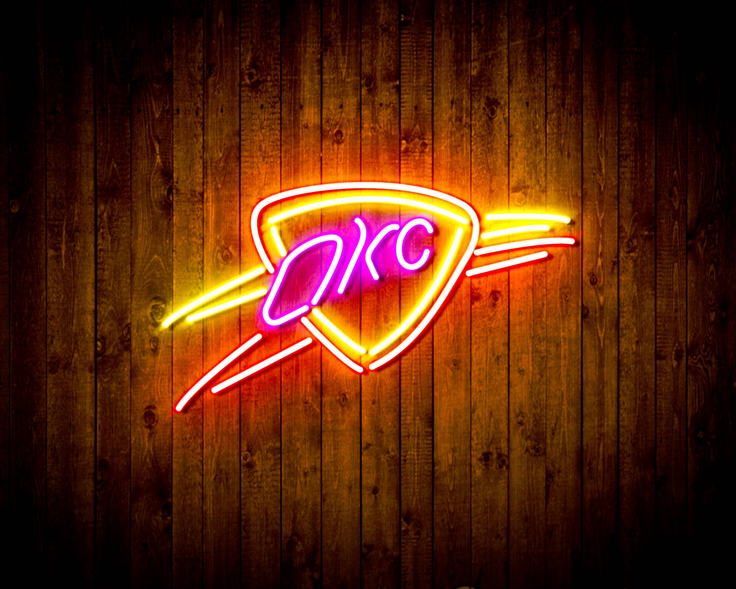 NBA Oklahoma City Thunder Handmade LED Neon Light Sign