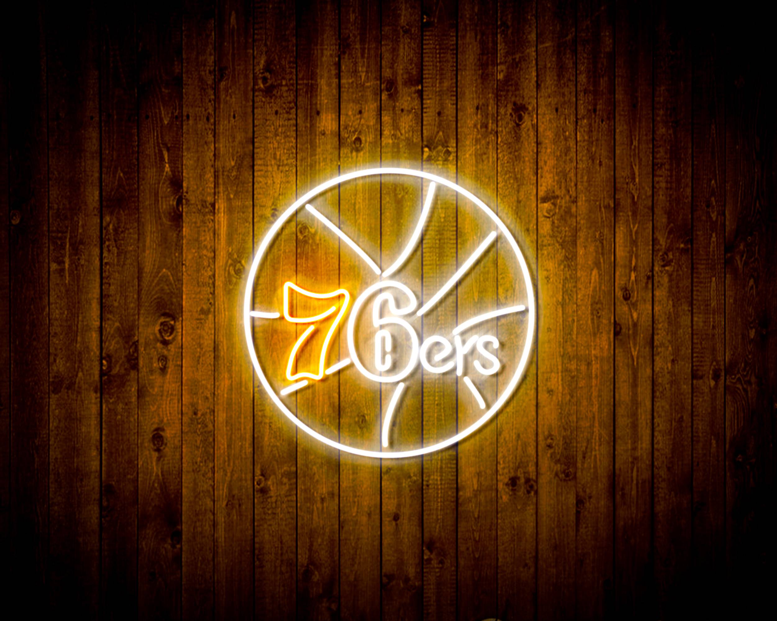 NBA Philadelphia 76ers Handmade LED Neon Light Sign