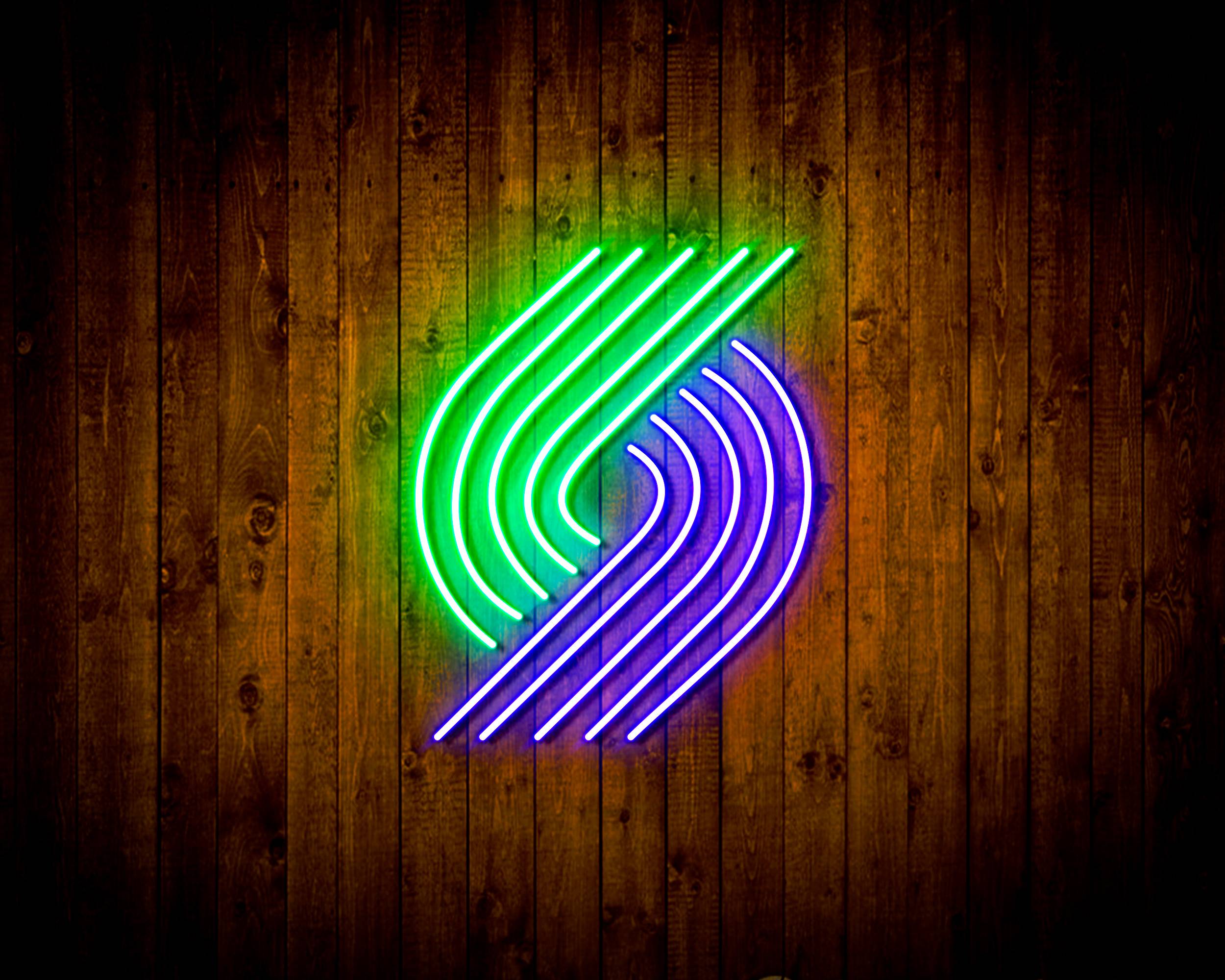 NBA Portland Trail Blazers Handmade LED Neon Light Sign