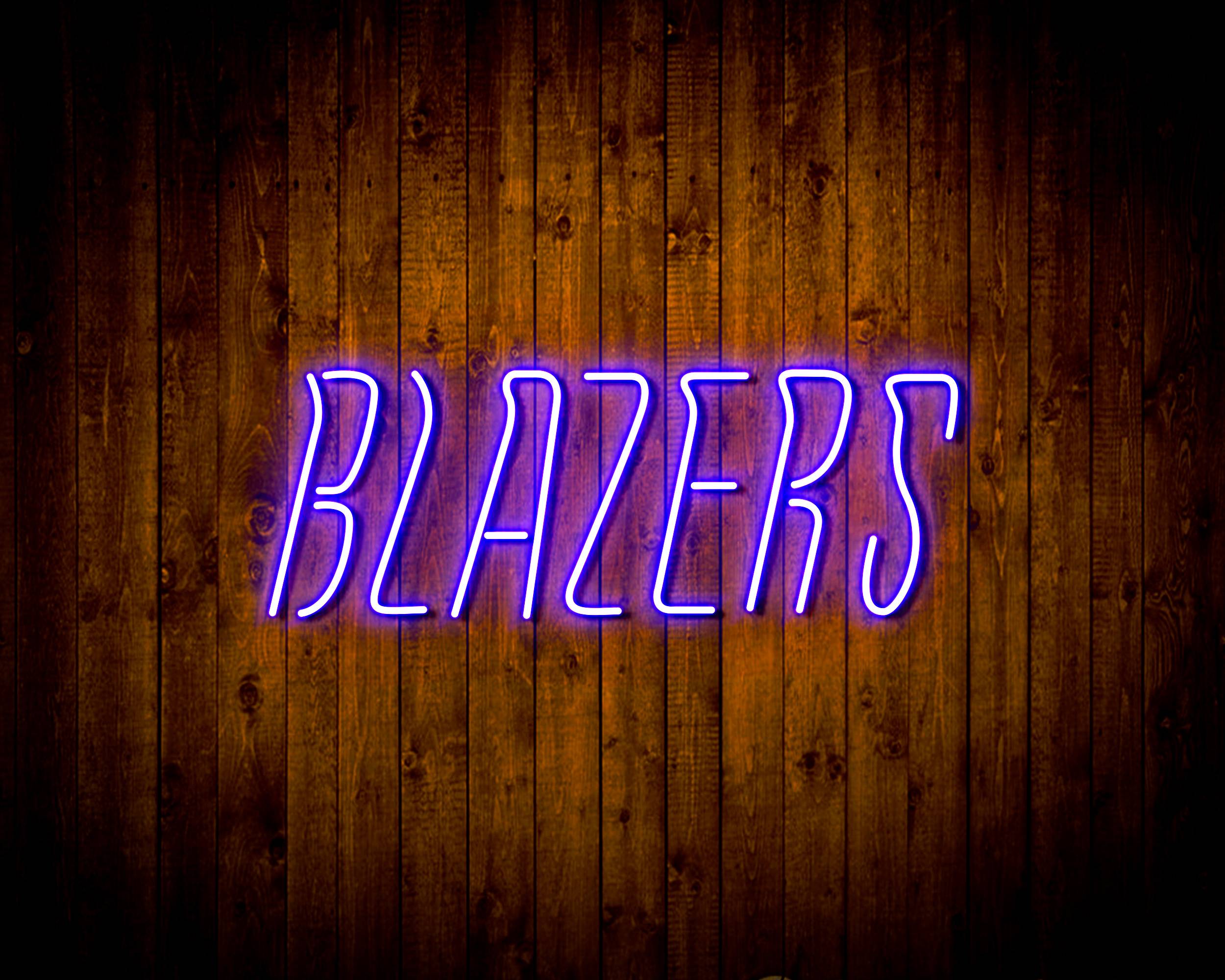 NBA Portland Trail Blazers Handmade LED Neon Light Sign