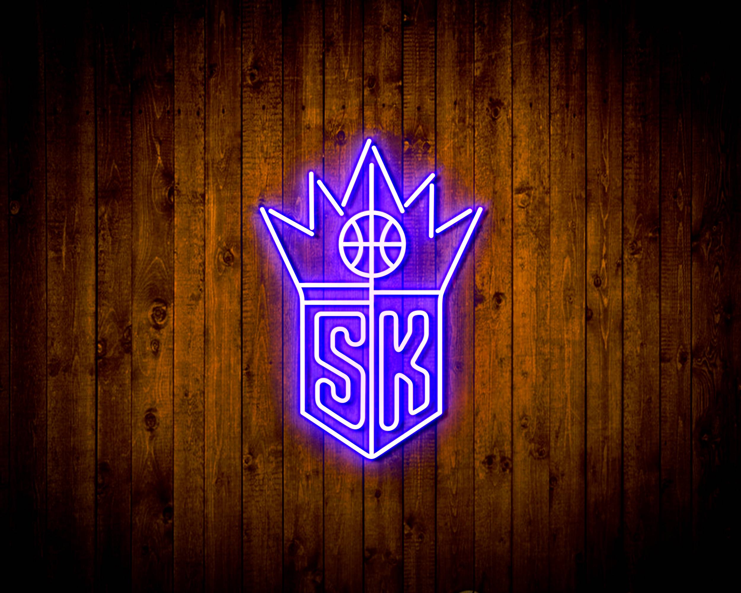 NBA Sacramento Kings Handmade LED Neon Light Sign