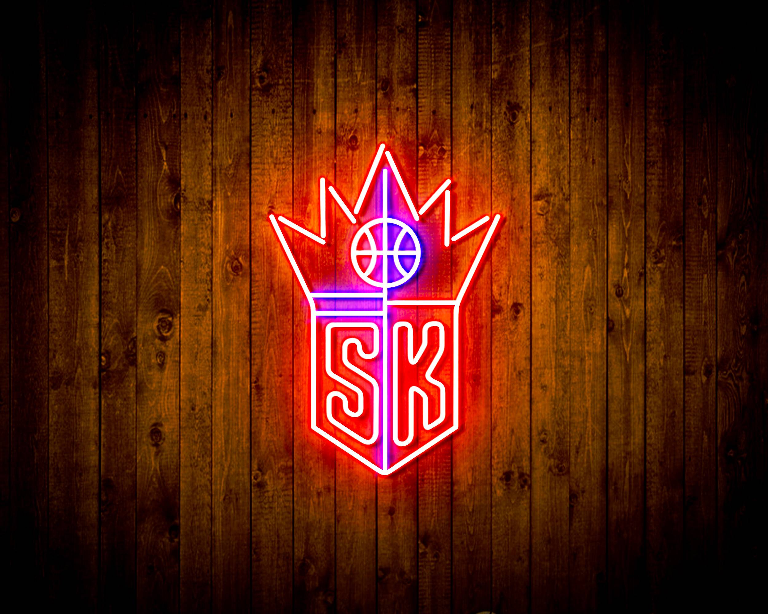 NBA Sacramento Kings Handmade LED Neon Light Sign