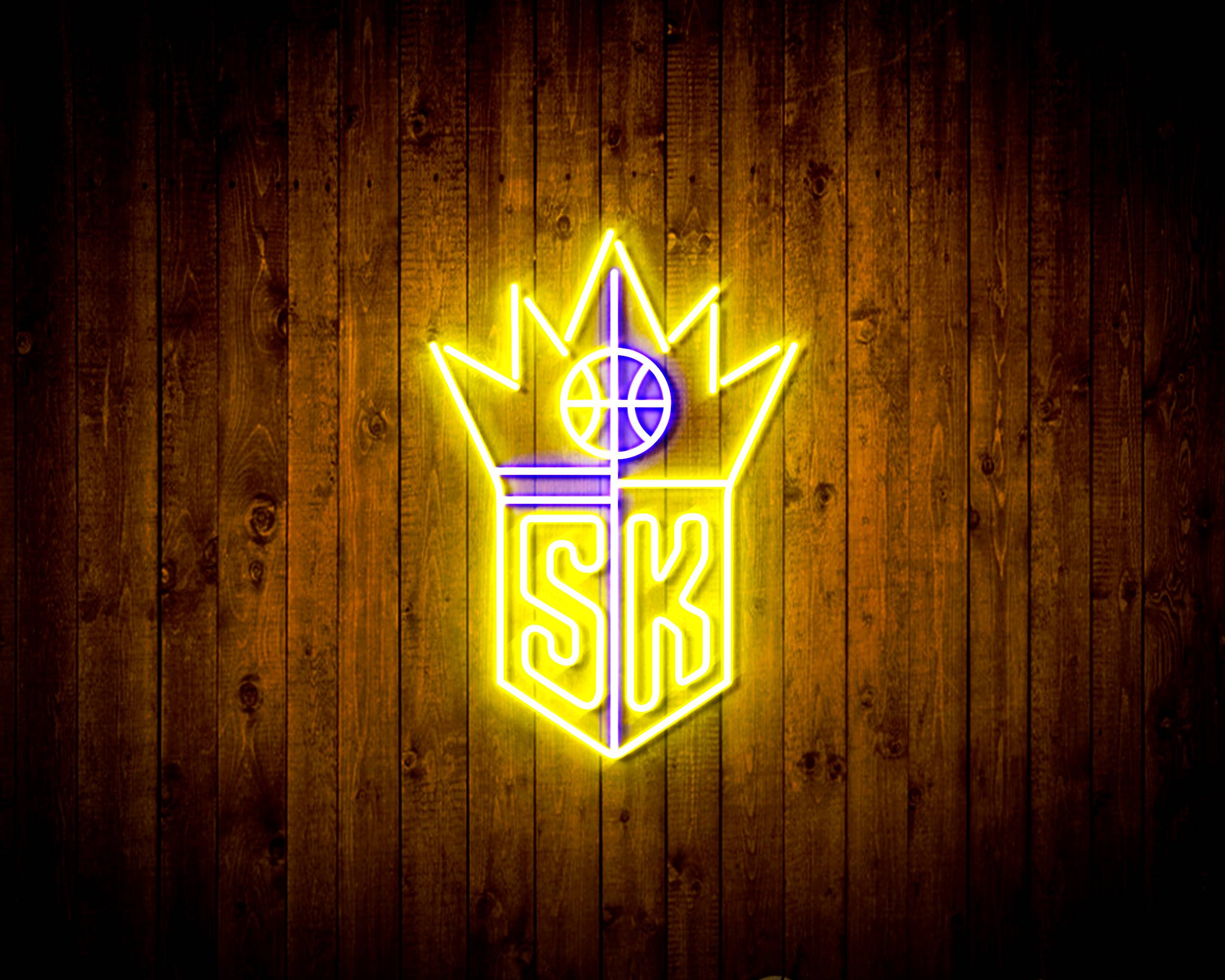 NBA Sacramento Kings Handmade LED Neon Light Sign