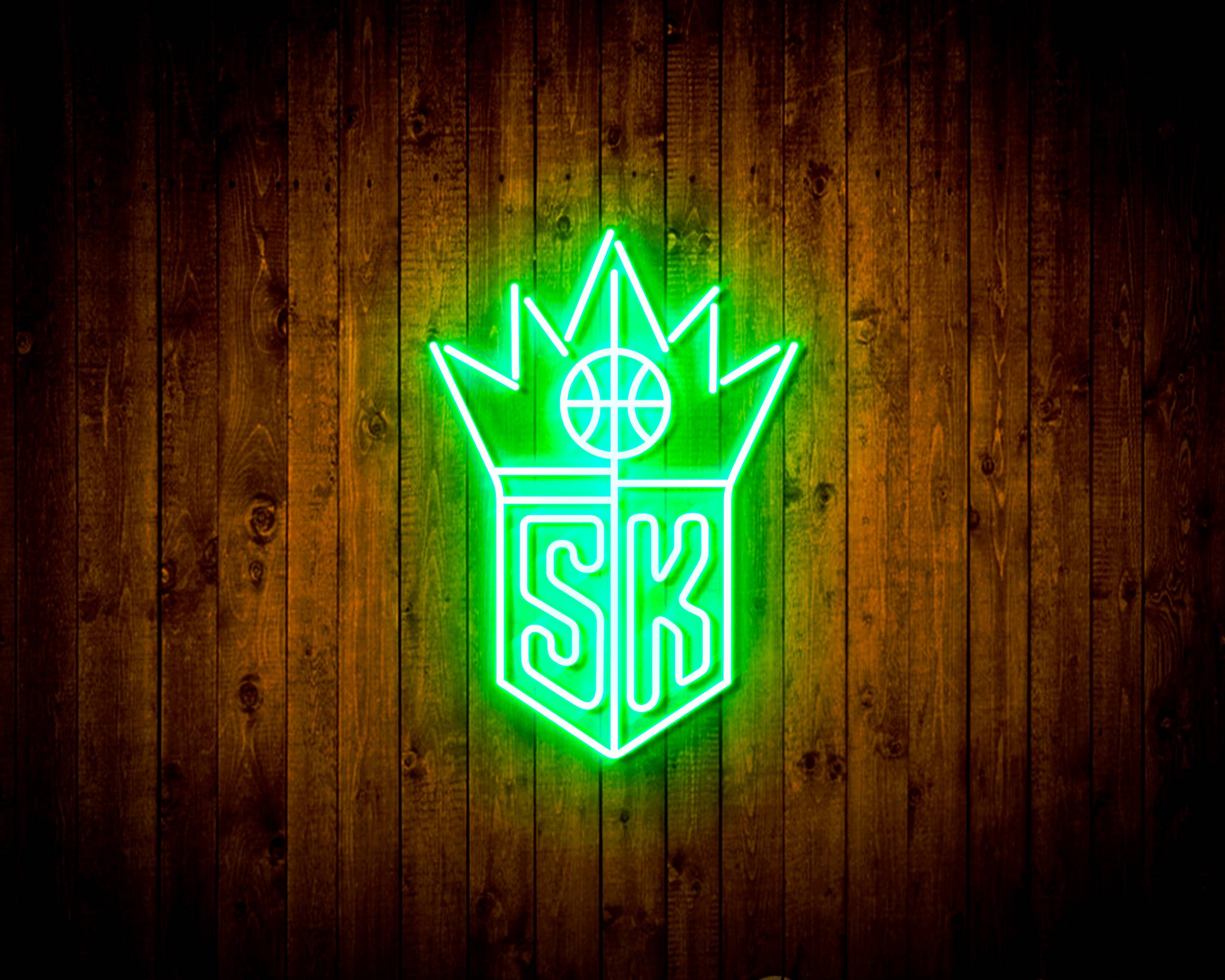 NBA Sacramento Kings Handmade LED Neon Light Sign