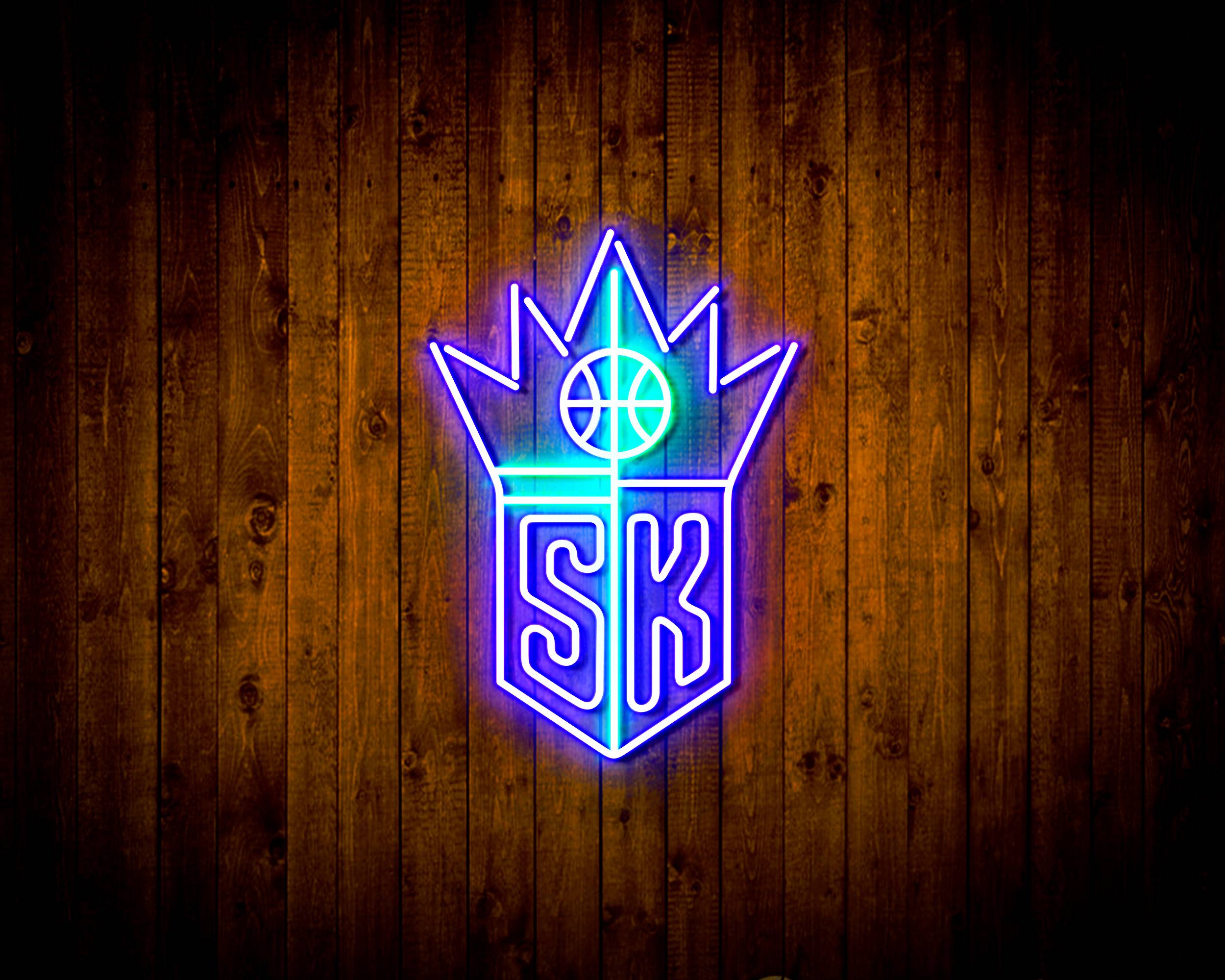 NBA Sacramento Kings Handmade LED Neon Light Sign