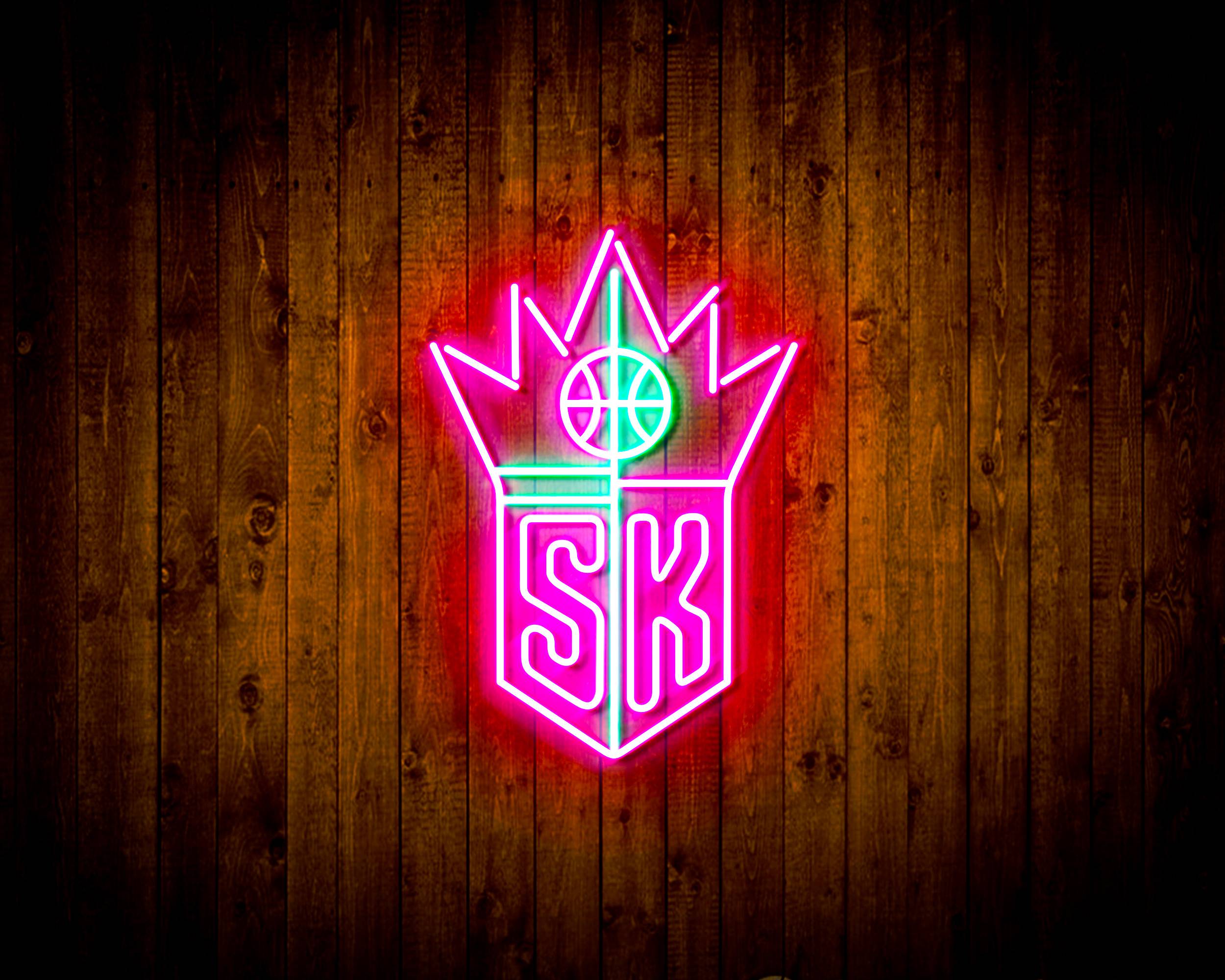 NBA Sacramento Kings Handmade LED Neon Light Sign