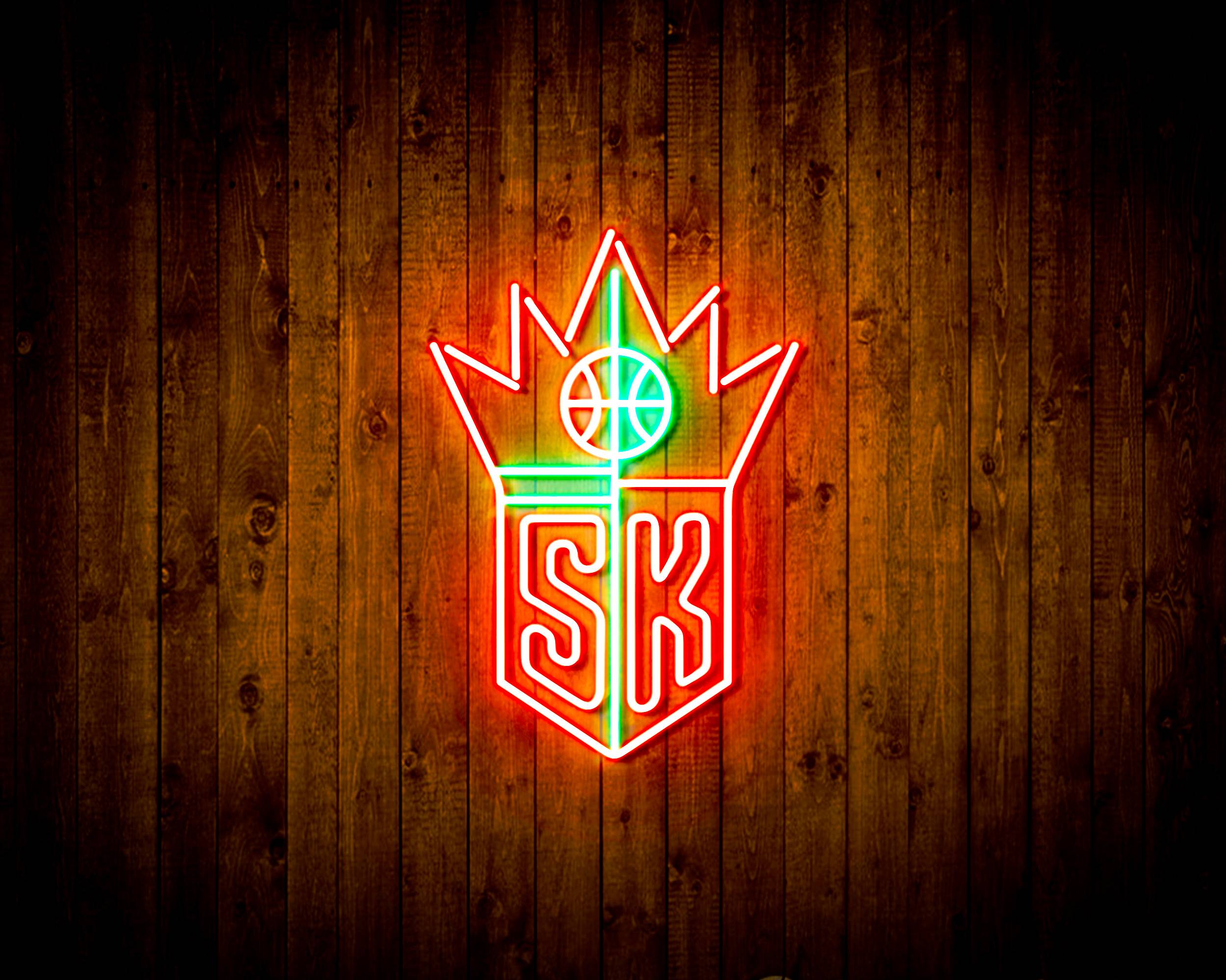 NBA Sacramento Kings Handmade LED Neon Light Sign