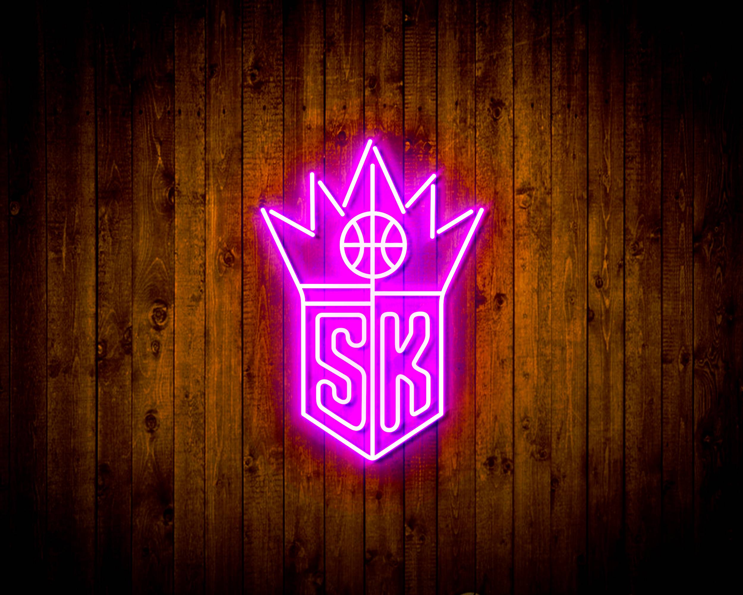 NBA Sacramento Kings Handmade LED Neon Light Sign