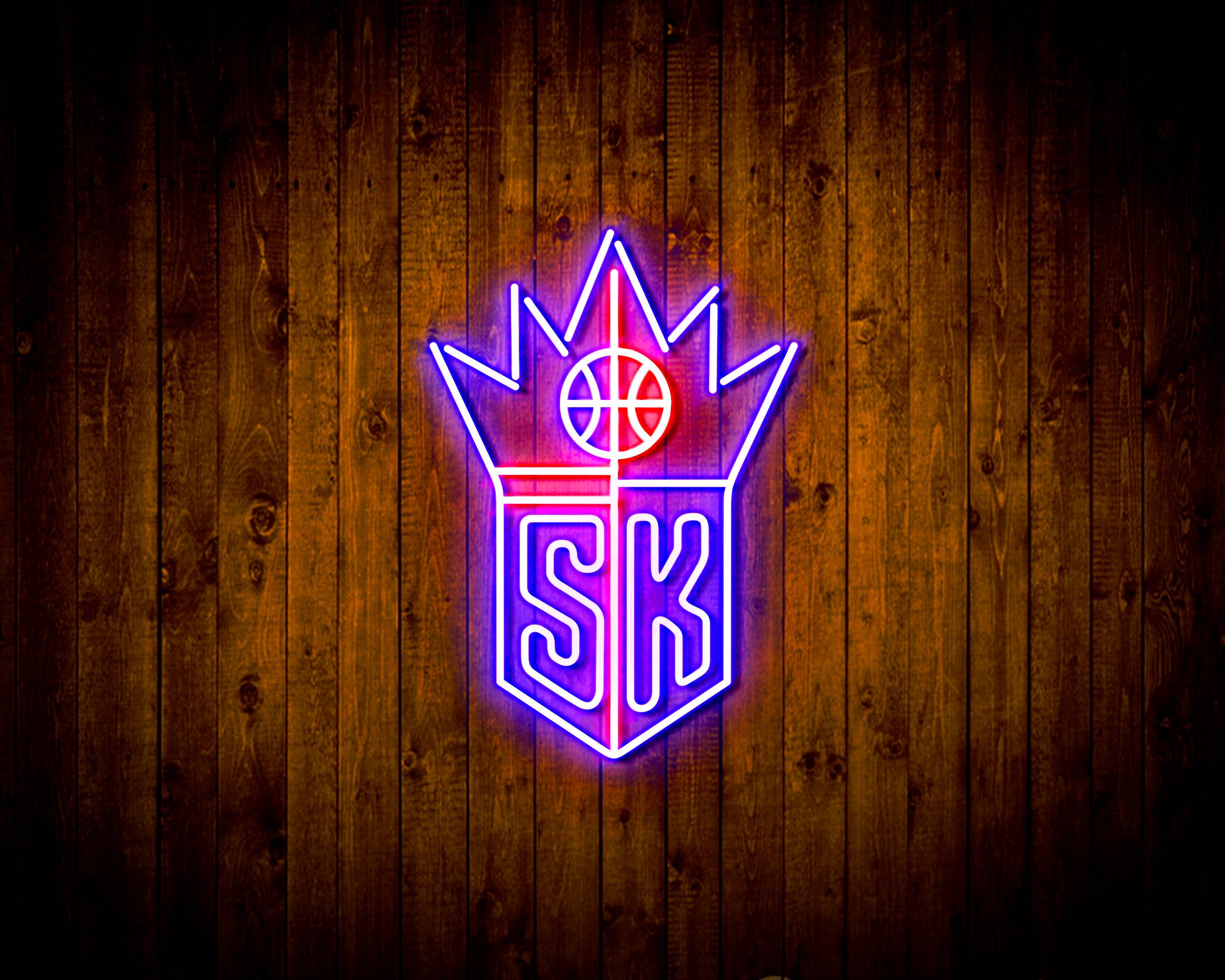 NBA Sacramento Kings Handmade LED Neon Light Sign