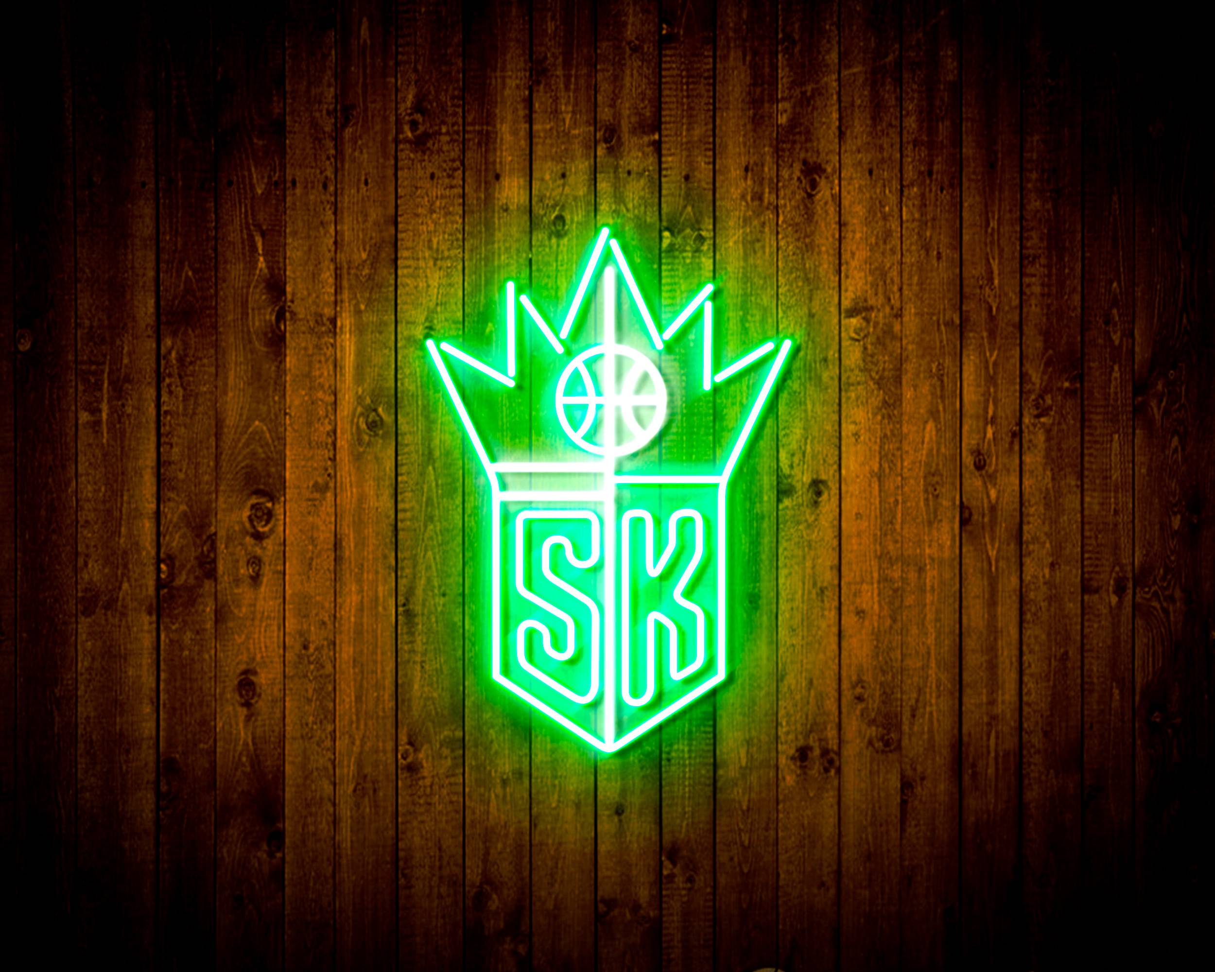 NBA Sacramento Kings Handmade LED Neon Light Sign