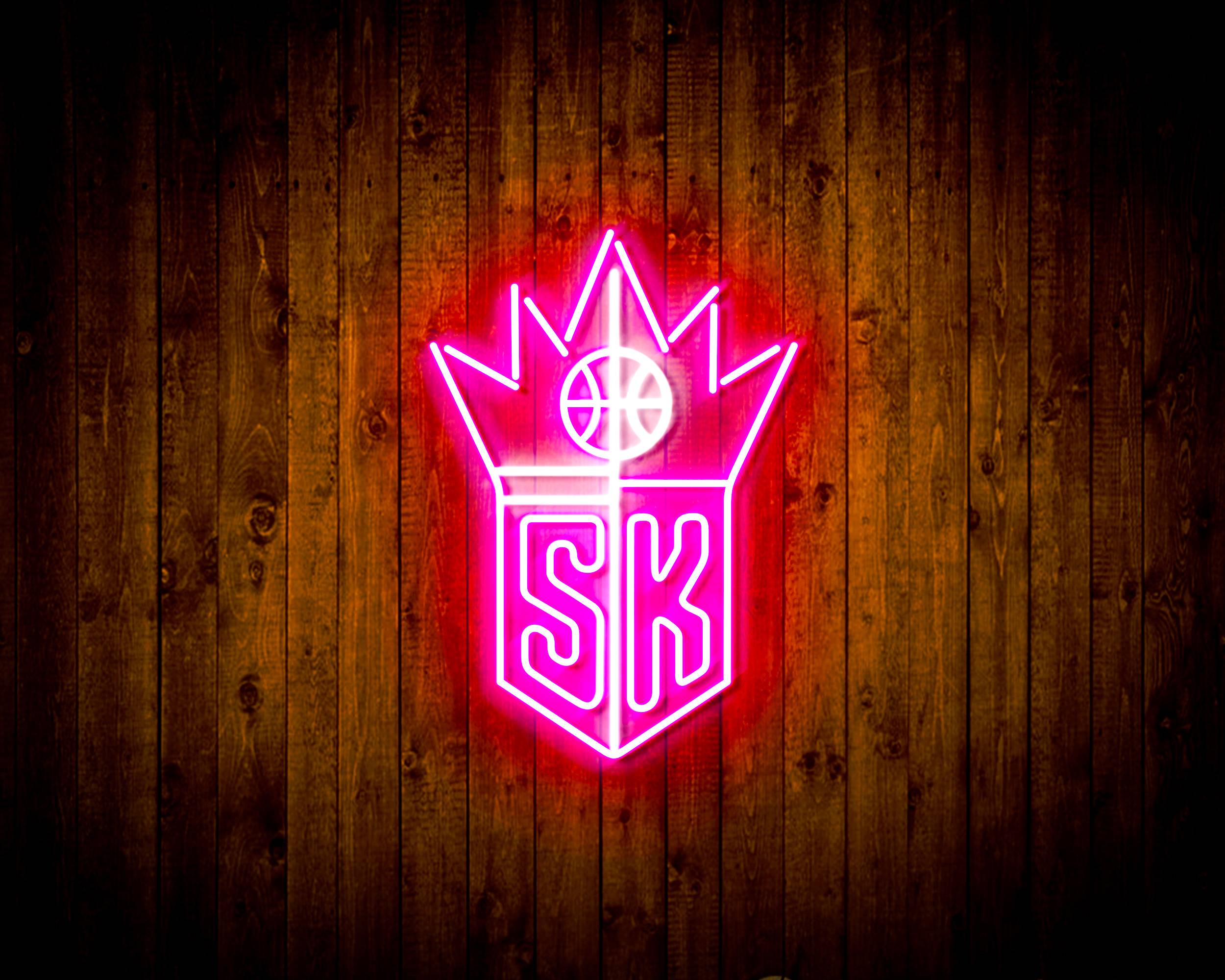 NBA Sacramento Kings Handmade LED Neon Light Sign