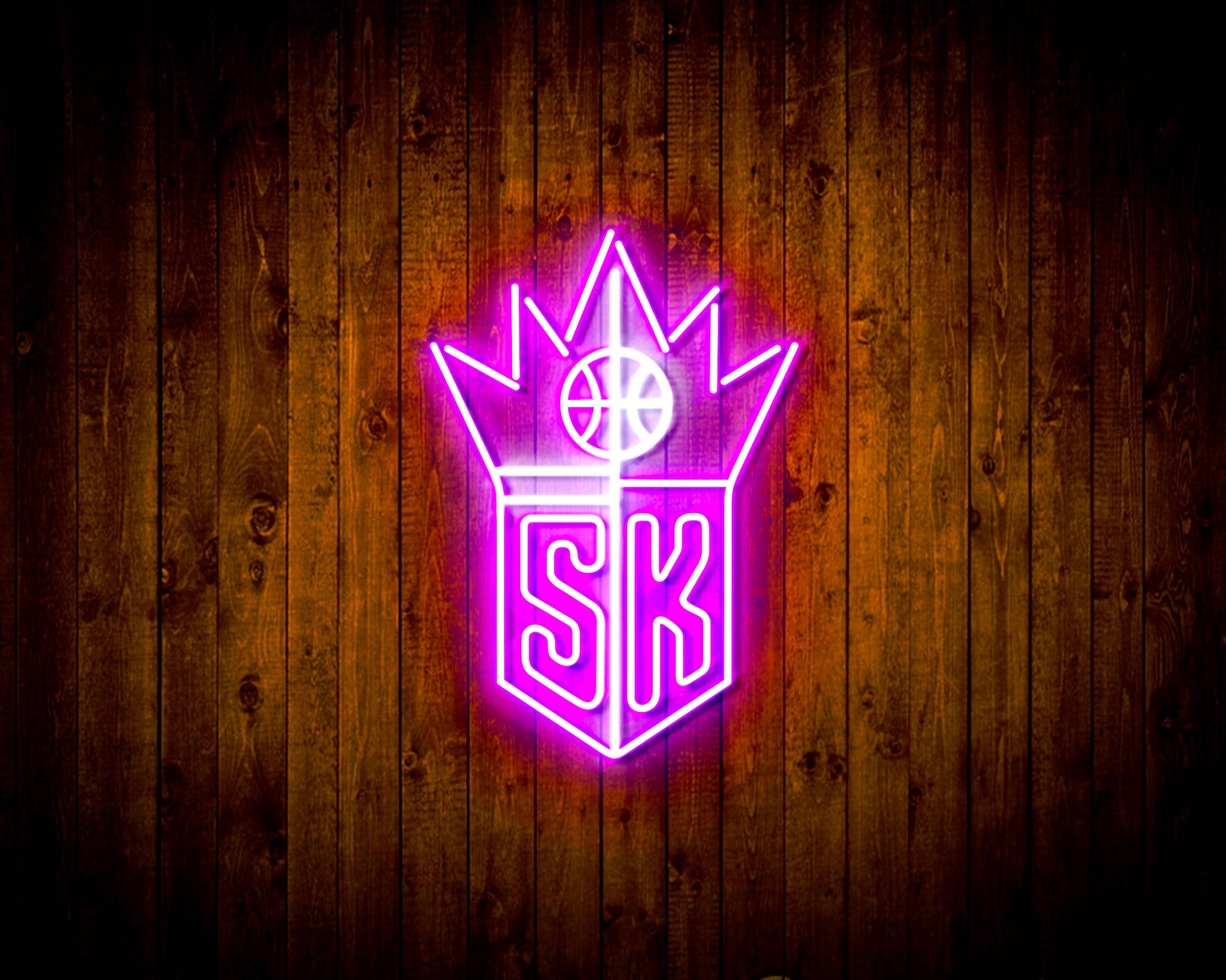 NBA Sacramento Kings Handmade LED Neon Light Sign