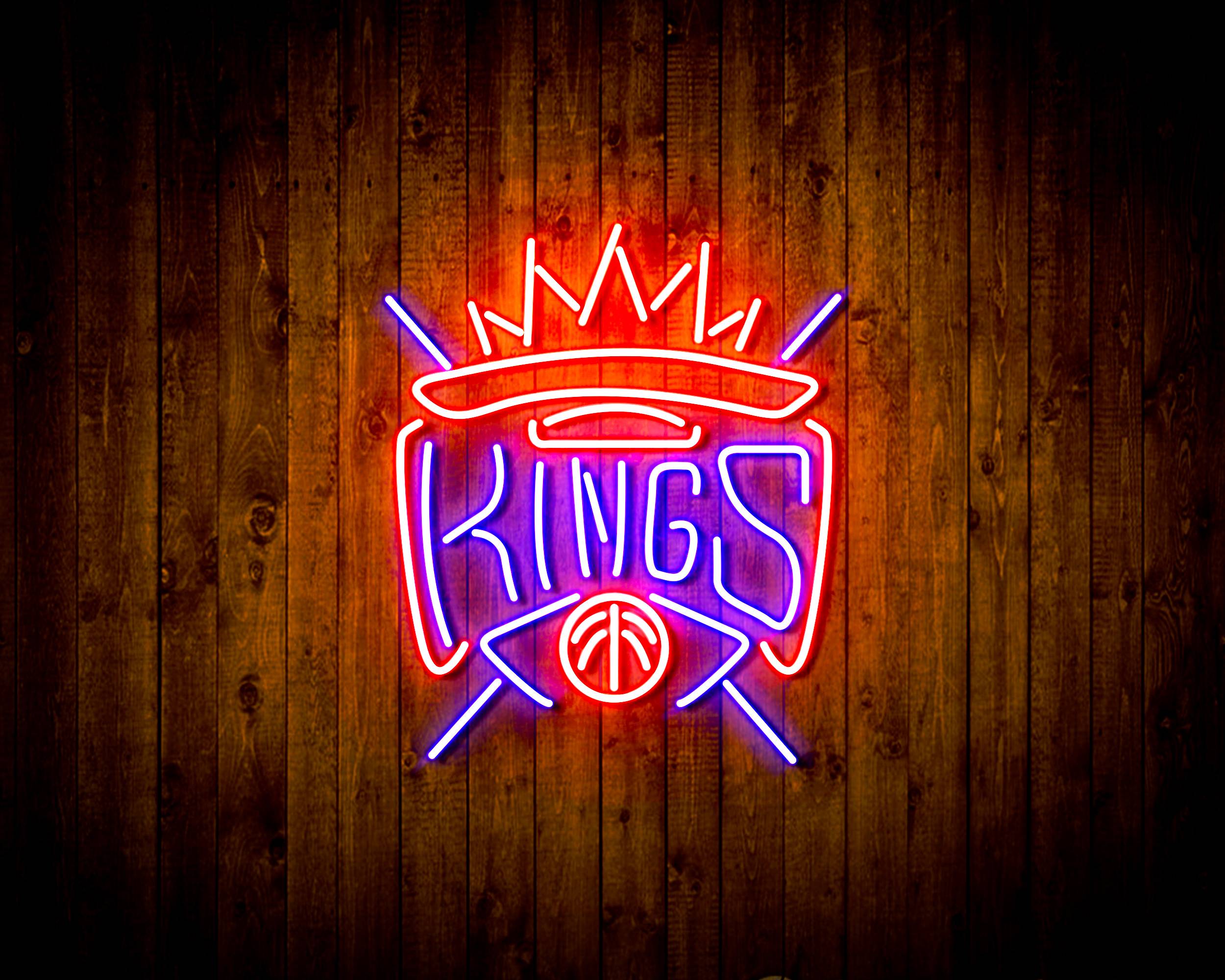 NBA Sacramento Kings Handmade LED Neon Light Sign