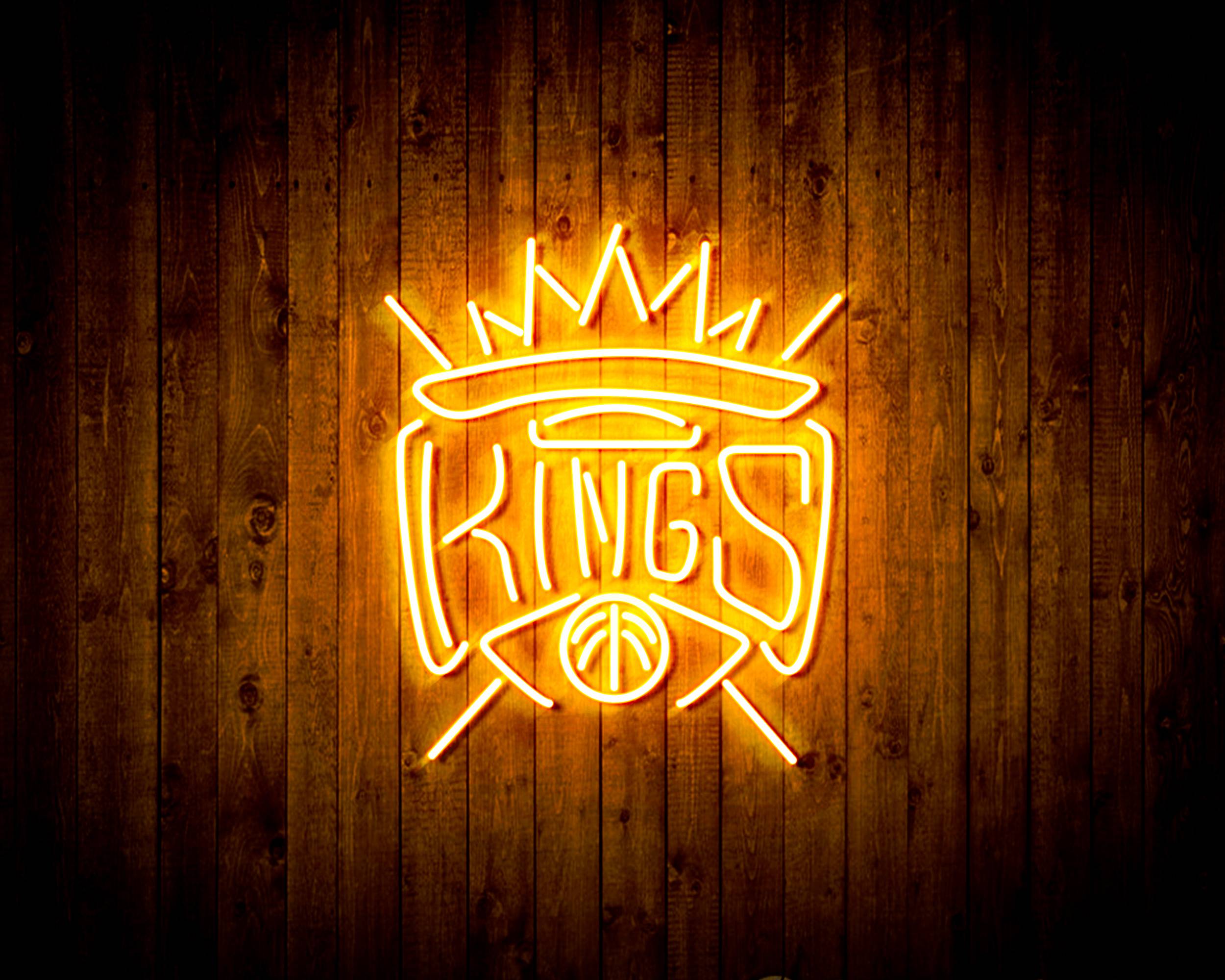 NBA Sacramento Kings Handmade LED Neon Light Sign