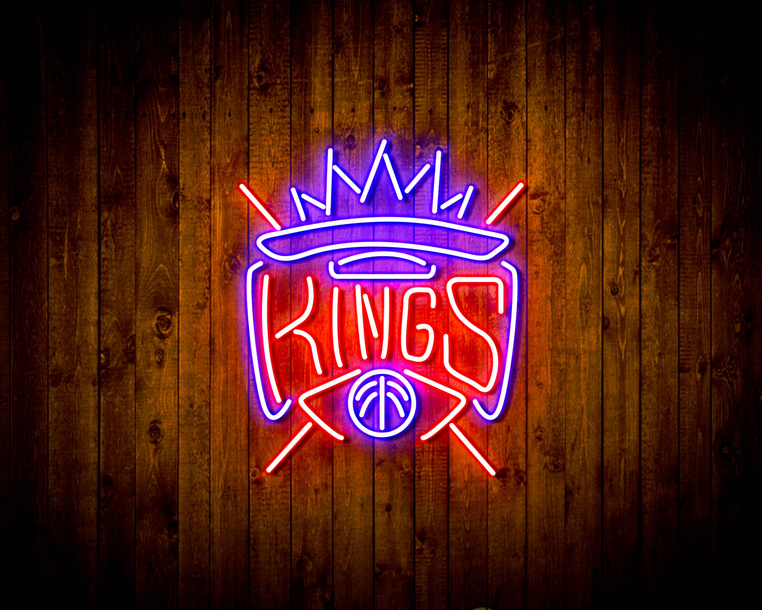 NBA Sacramento Kings Handmade LED Neon Light Sign